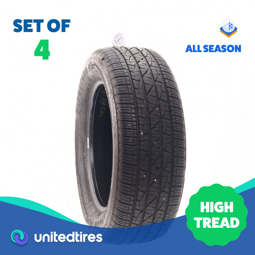 Set of (4) Used 245/60R18 Firestone Destination LE3 105H – 8.5-9.5/32