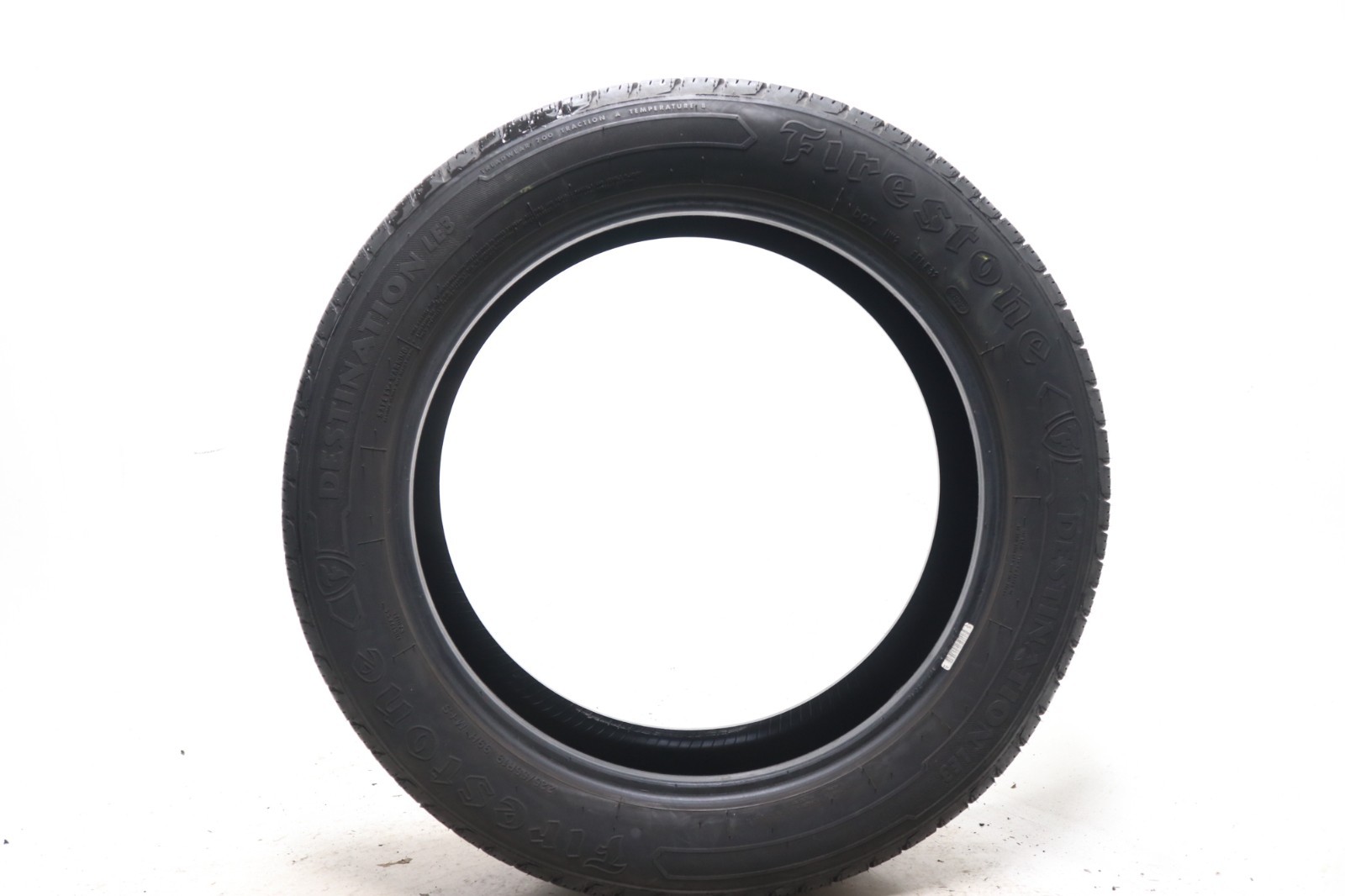 Set of 4 Used 225/55R19 Firestone Destination LE3 – 99H – 8.5-9/32 No Repairs