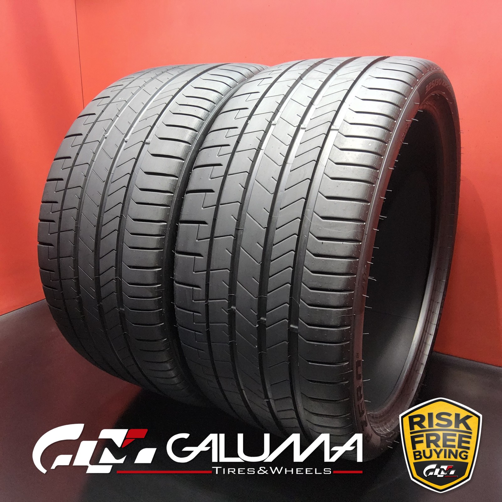 Set of 2 Tires LikeNEW Pirelli P-Zero (PZ4) ALP XL 325/30ZR23 325/30/23 #95929