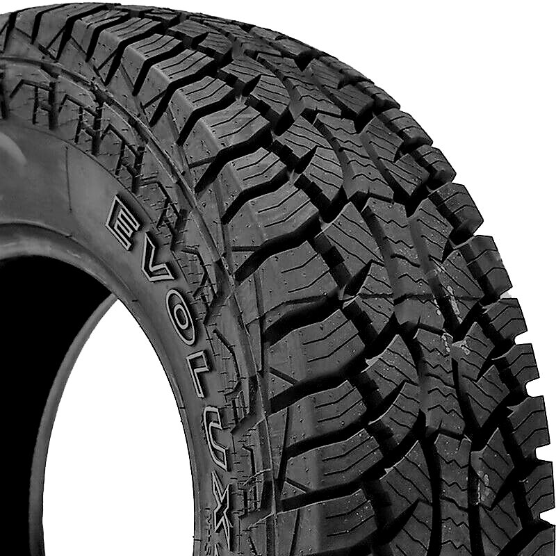 1 X New Evoluxx Rotator A/T P255/70R18 Tires