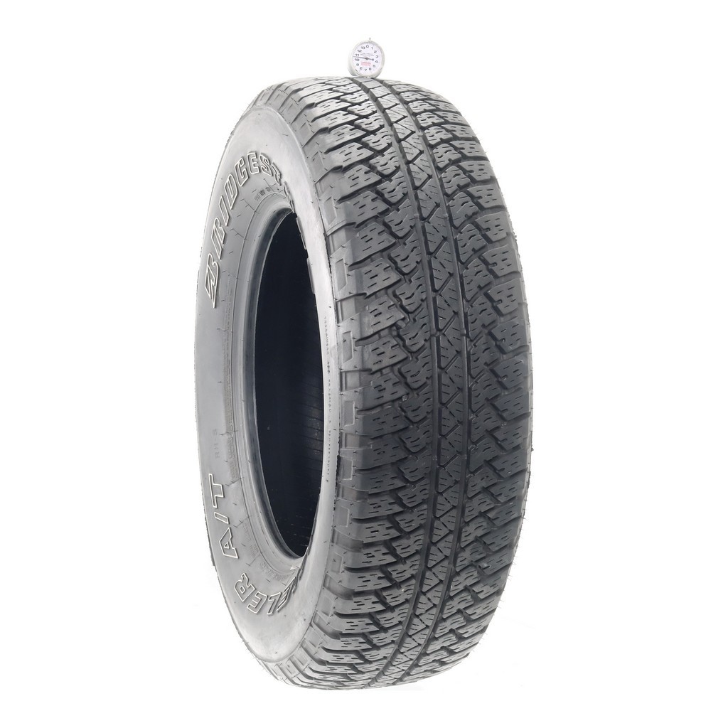 Set of (4) Used 255/70R18 Bridgestone Dueler A/T RH-S 112S – 9-10.5/32