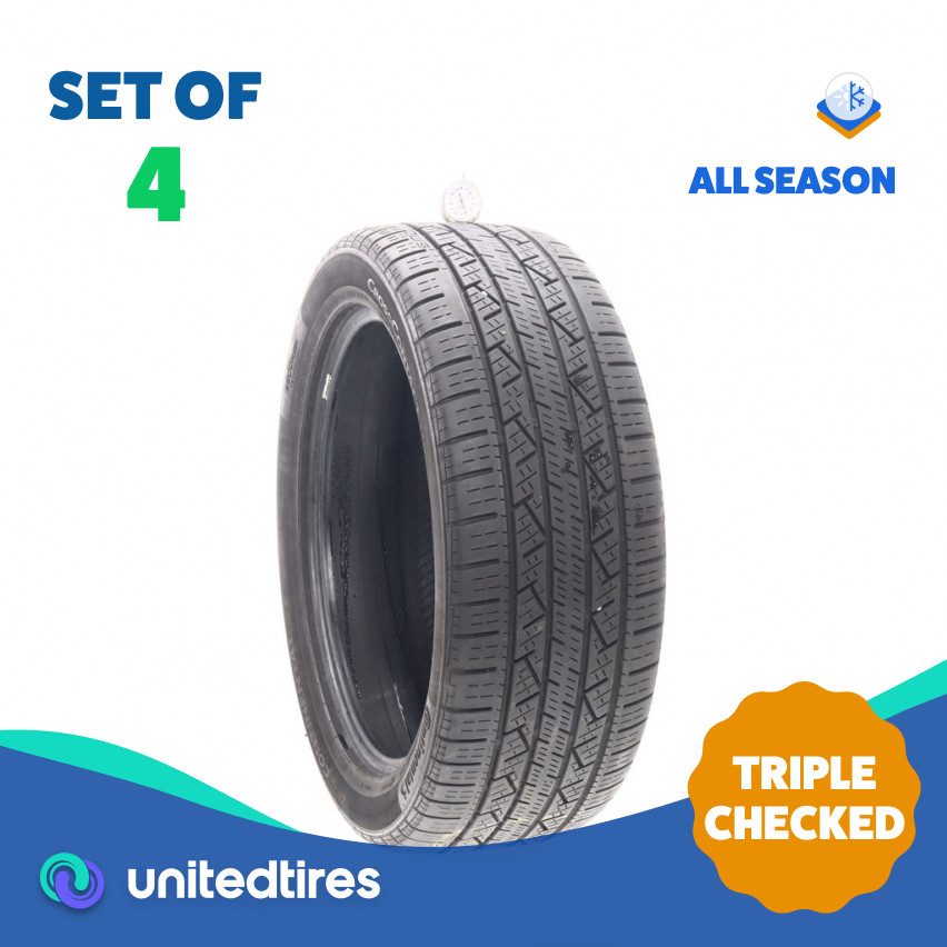 Set of (4) Used 245/50R20 Continental CrossContact LX25 102H – 6-7/32