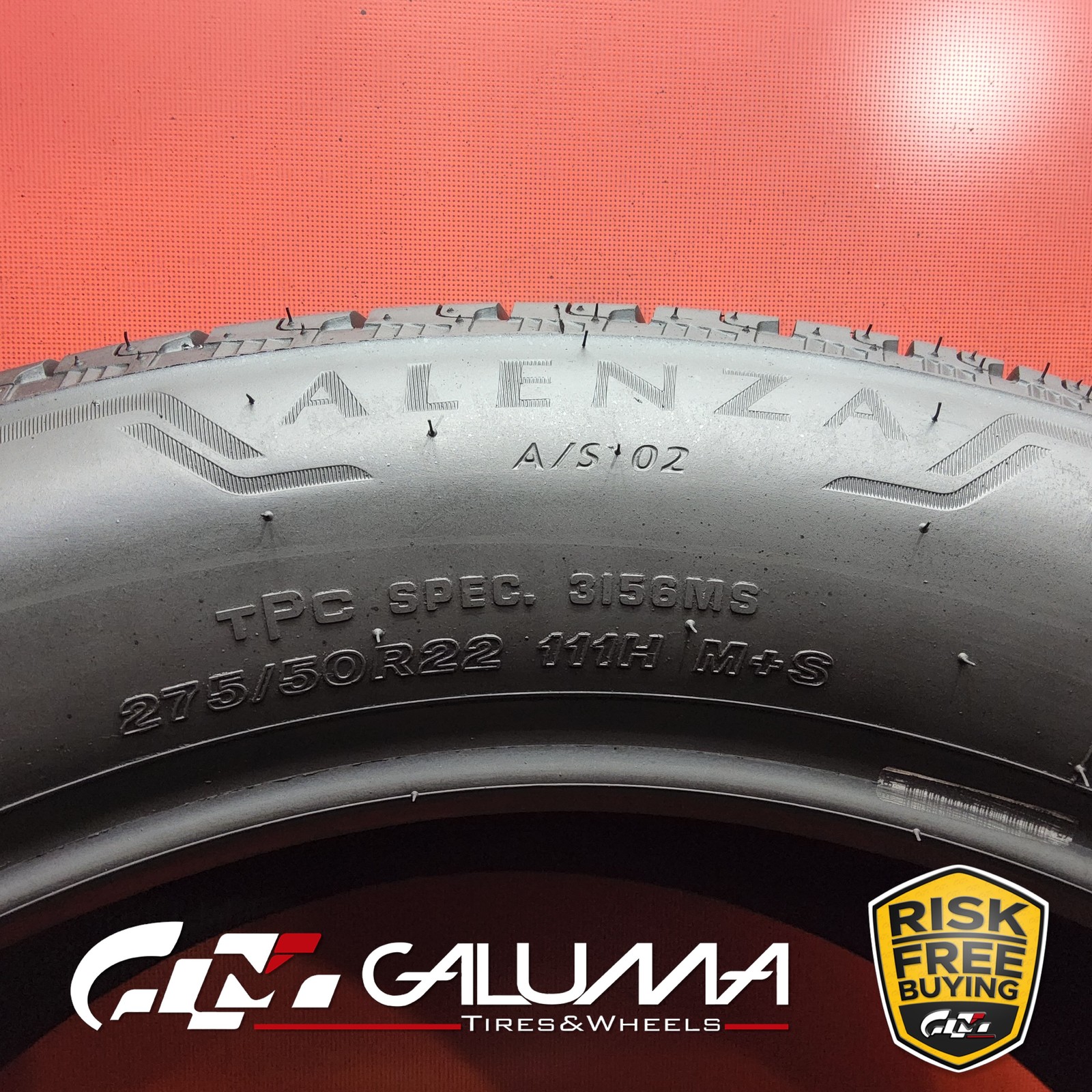 1 Tire LikeNEW Bridgestone Alenza A/S 02 275/50R22 275/50/22 2755022 111H #96183