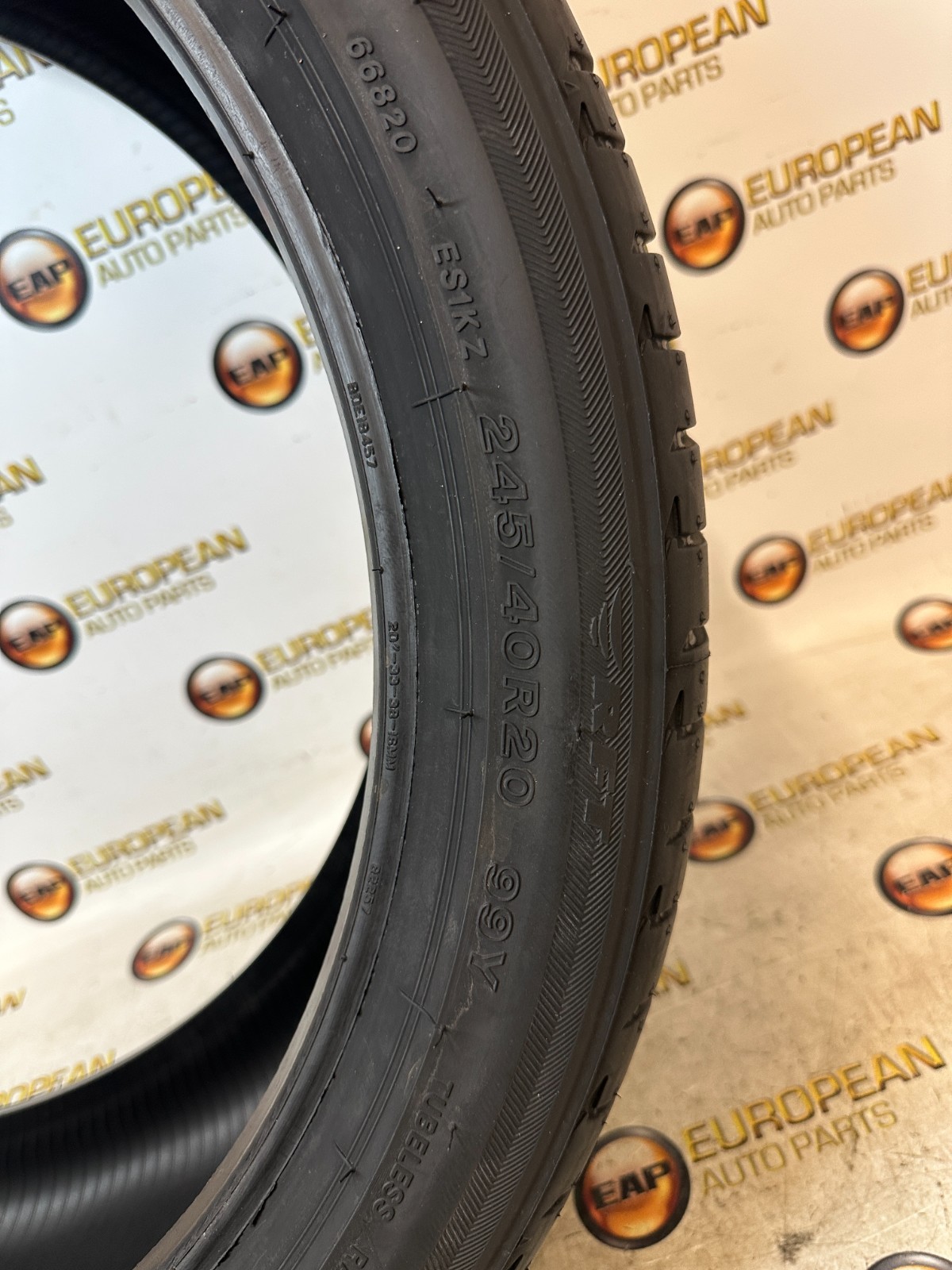SINGLE NEW Bridgestone Potenza S001 Run Flat 245/40R20 99Y Tire