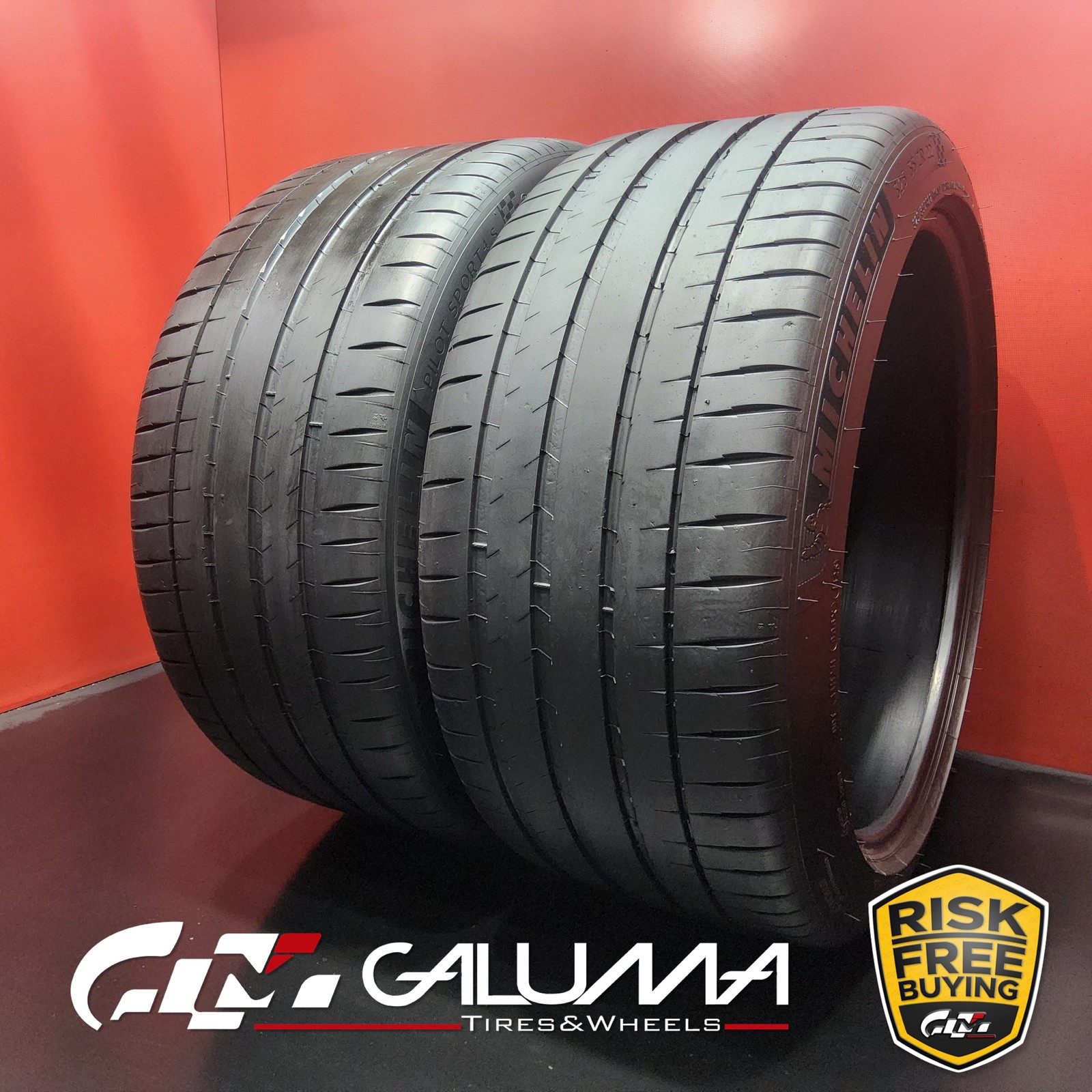 Set of 2 Tires Michelin Pilot Sport 4S MO1 XL 325/35ZR22 325/35/22 114Y #95073