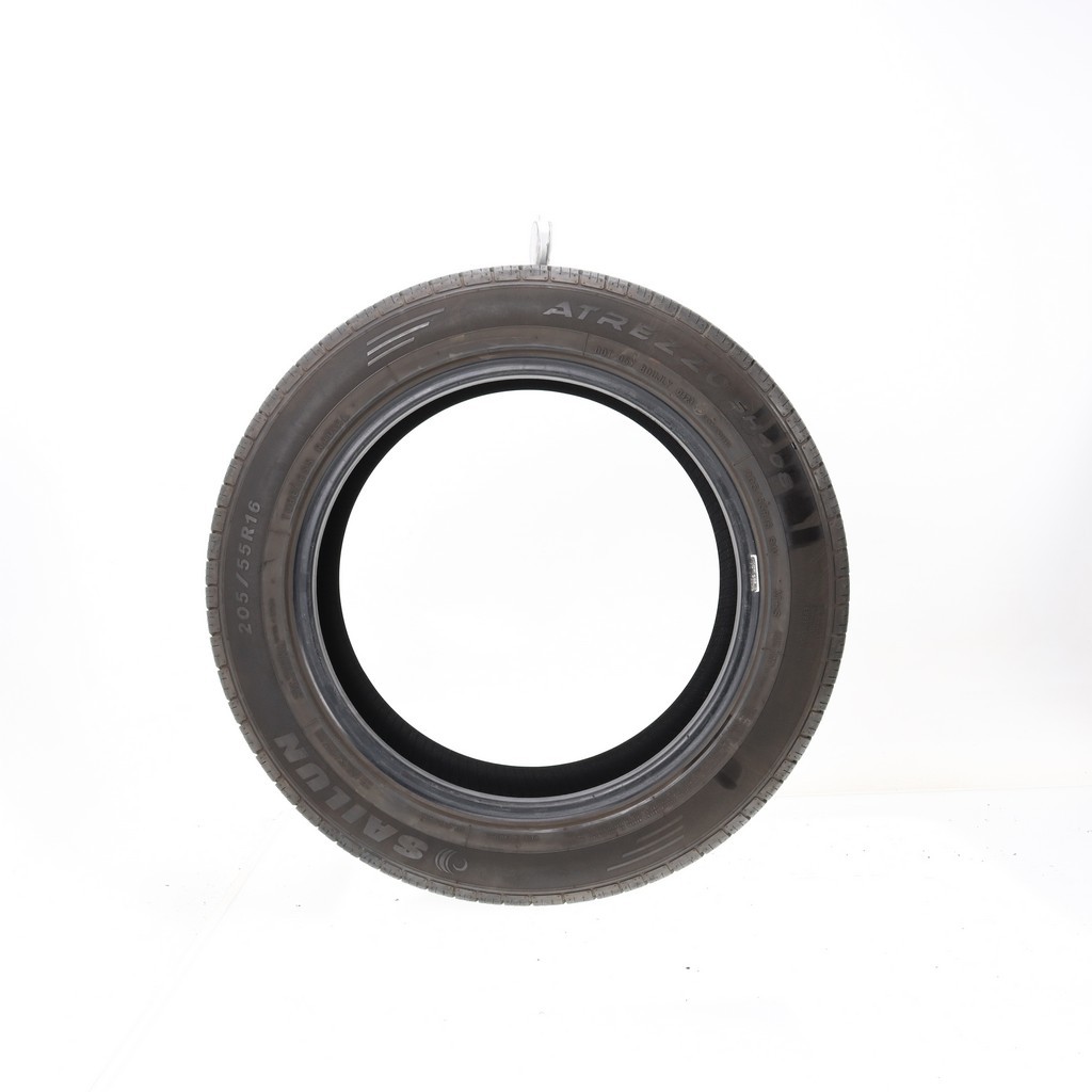 Set of (4) Used 205/55R16 Sailun Atrezzo SH408 91V – 6.5-7/32