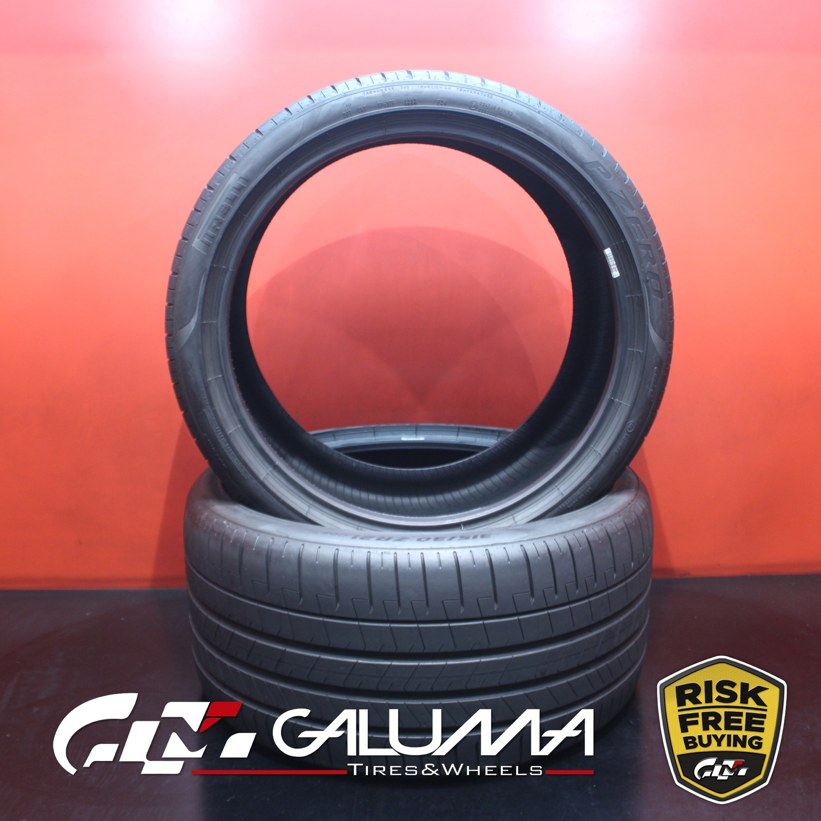 Set of 2 Tires Pirelli P Zero PZ4 (ND0) 315/30ZR21 315/30/21 3153021 105Y #78624