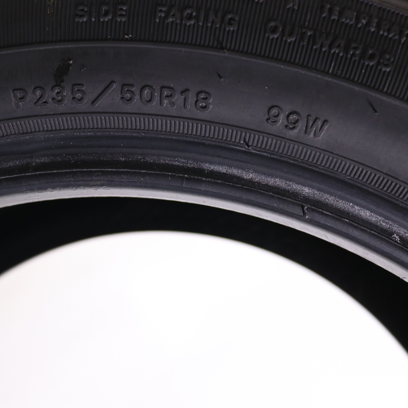 New 235/50R18 Goodyear Eagle RS-A – 99W – 11/32