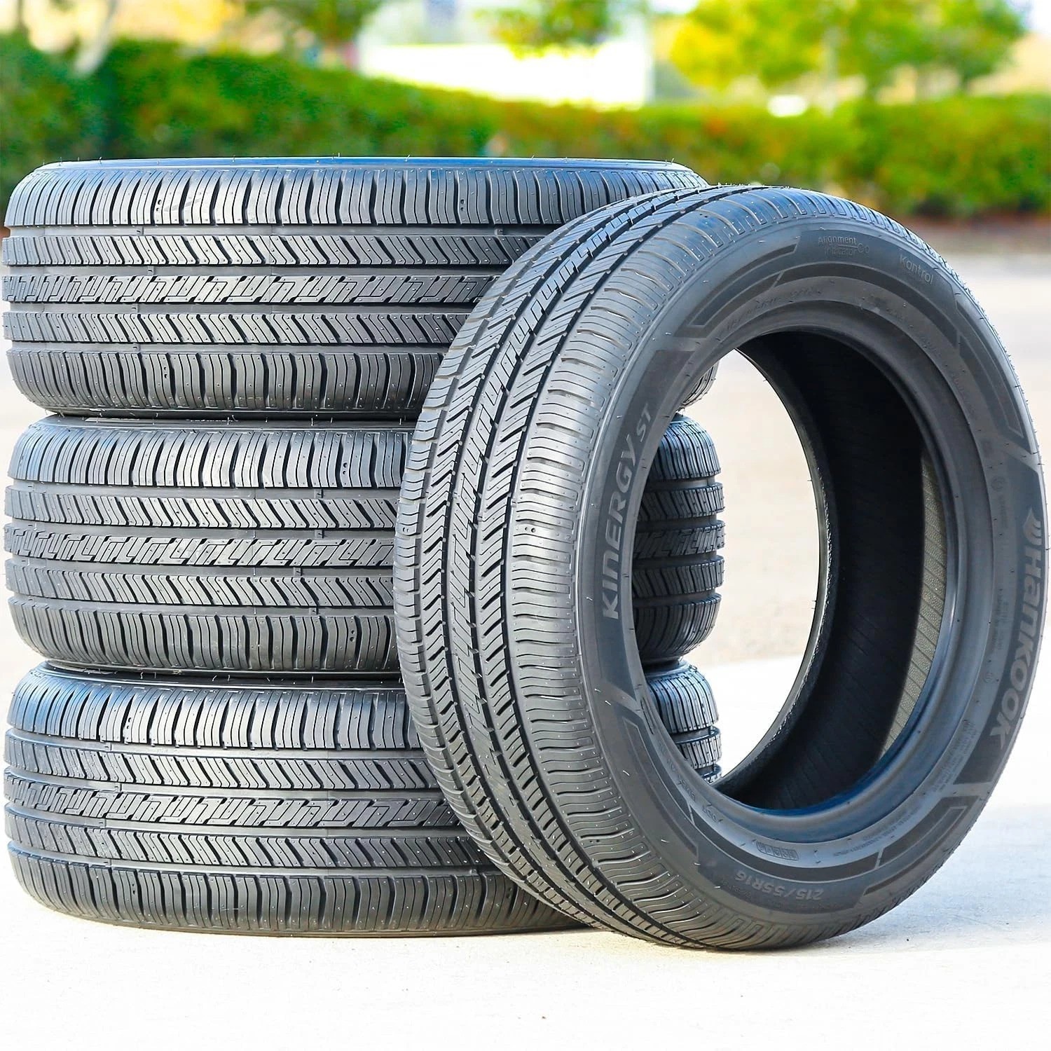 Kinergy ST H735 215/55R16 97H XL – Durable All-Season Radial Tire