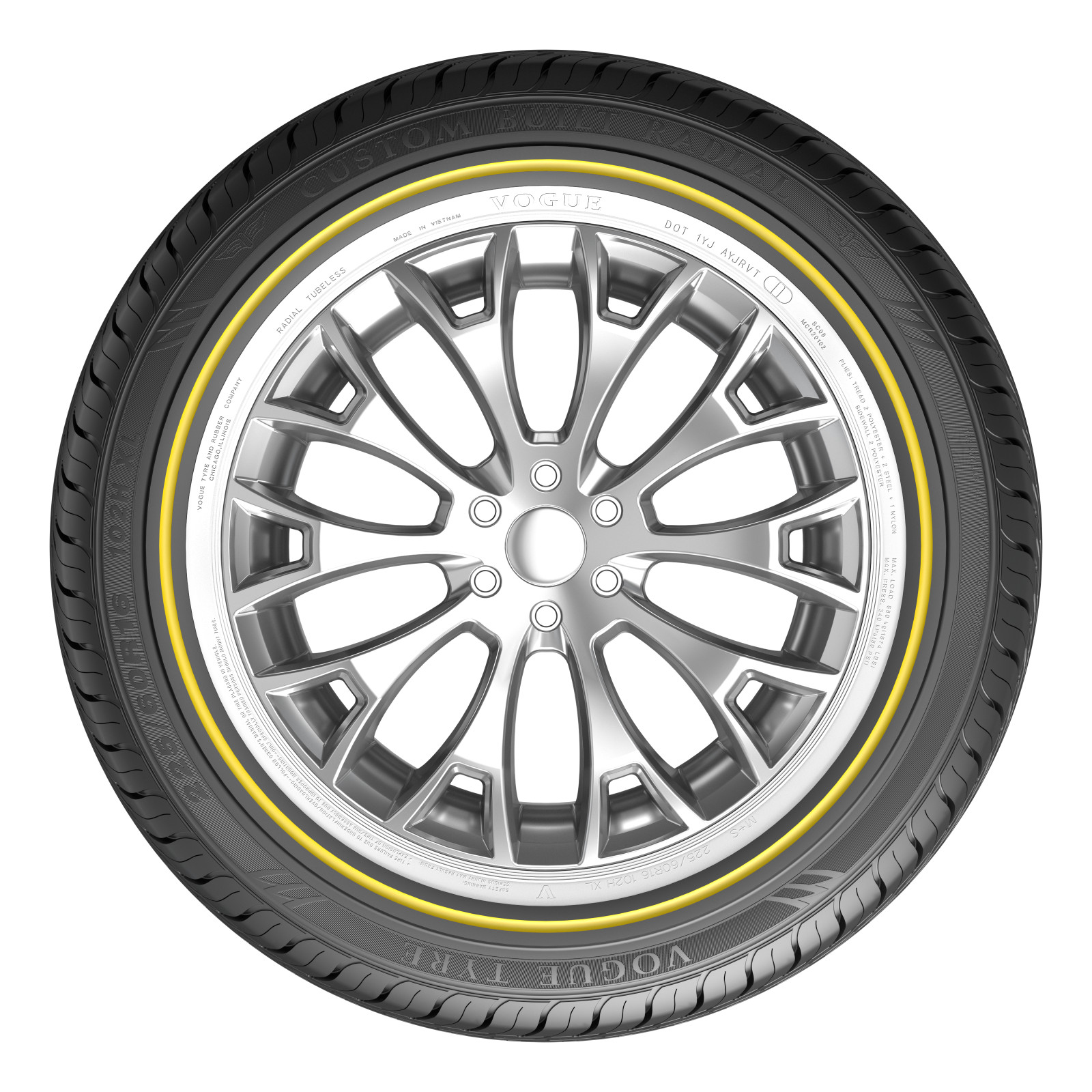 235/60R16 104H VOGUE CBR 21V WHITE GOLD TIRE