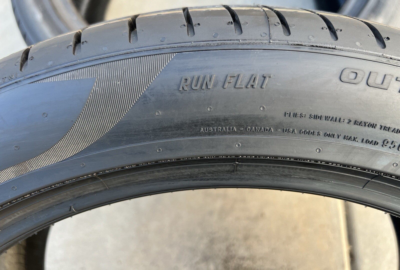 Set of TWO BRAND NEW 275/40R20 Pirelli P Zero PZ4 Run Flat RF RFT BMW Tires