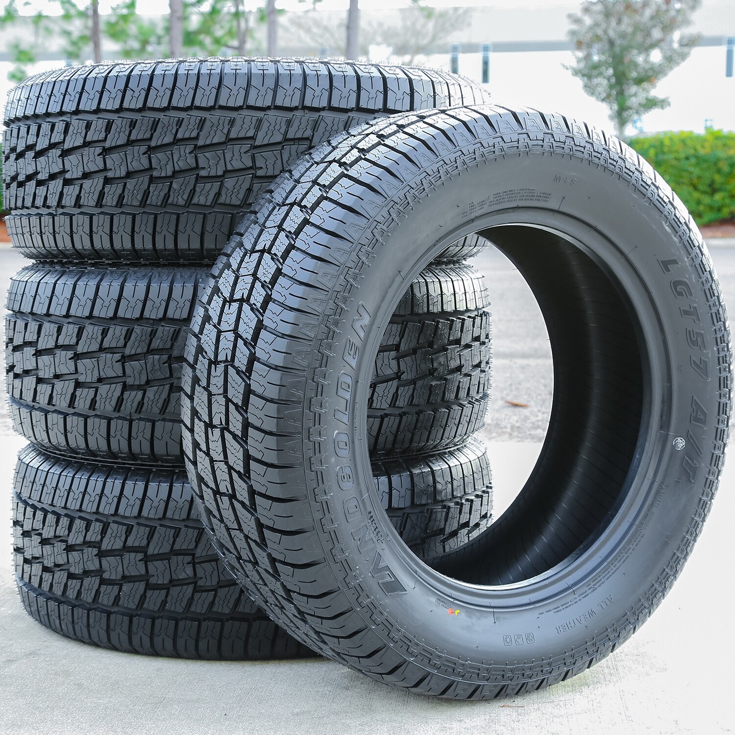 4 Tires Landgolden LGT57 A/T LT 245/70R17 Load E 10 Ply AT All Terrain