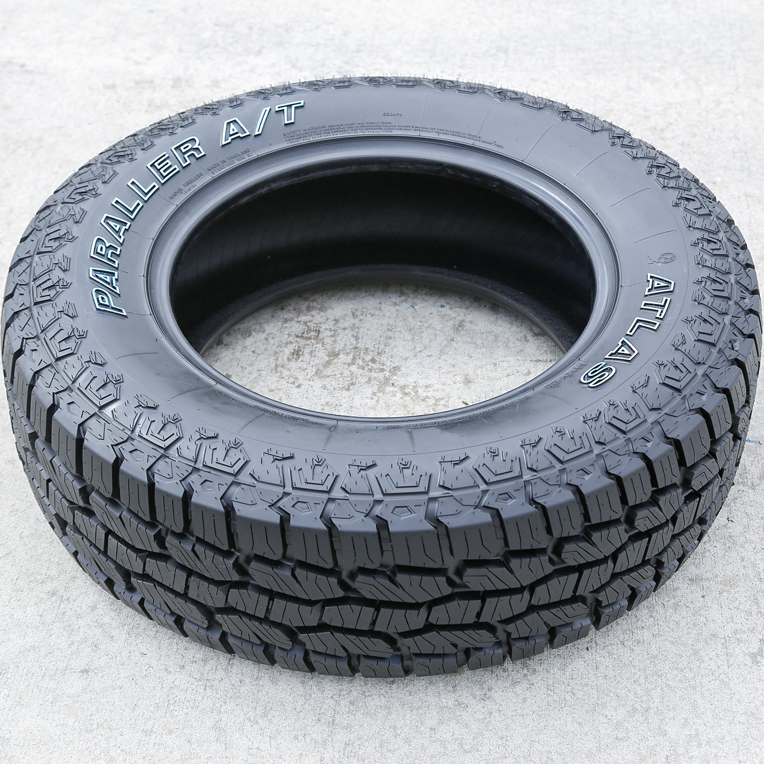 4 Tires Atlas Paraller A/T 255/70R18 113S (OWL) AT All Terrain
