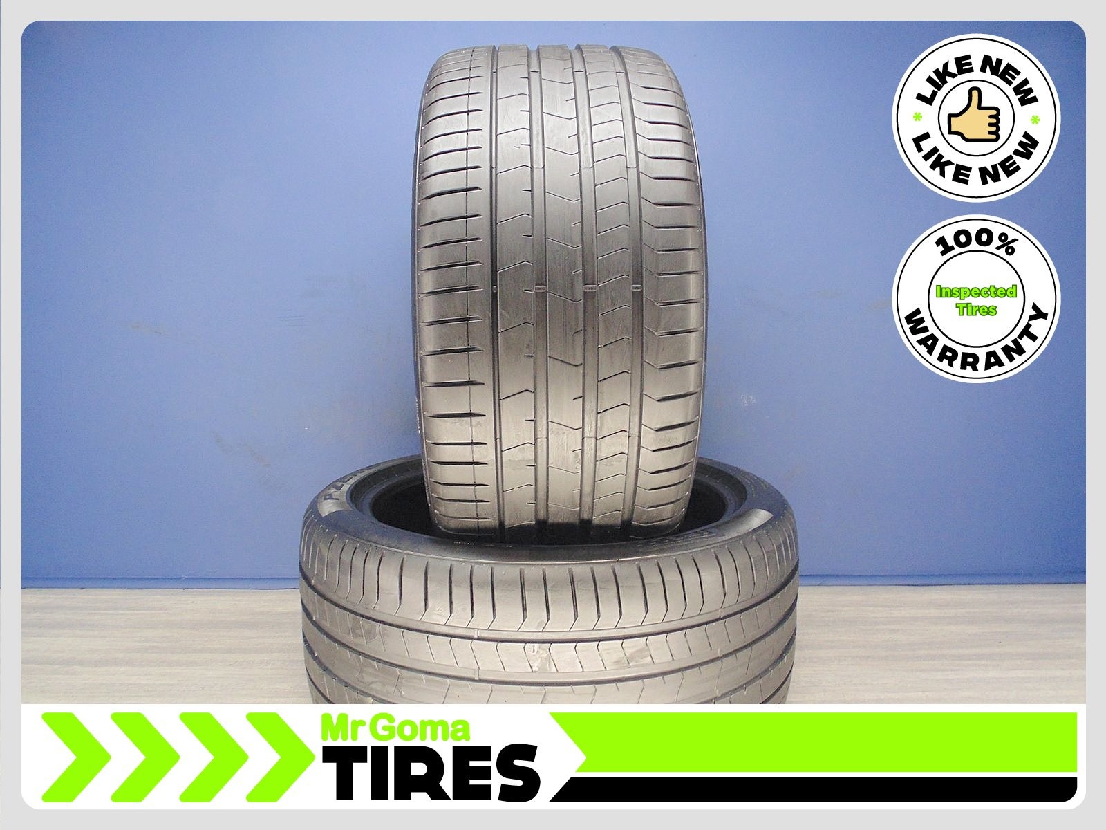 2 PIRELLI P ZERO PZ4 RSC RFT XL 315/35R21 USED TIRES 8/23 TREAD PZERO 3153521