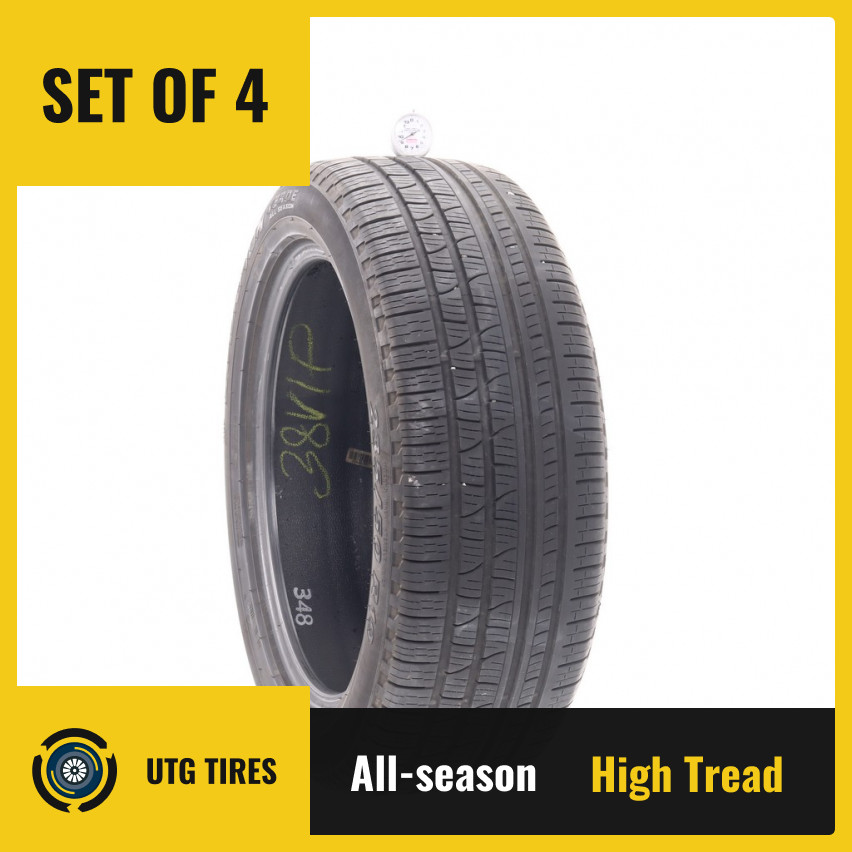 Set of (4) Used 235/50R19 Pirelli Scorpion Verde 99H – 9.5-10.5/32