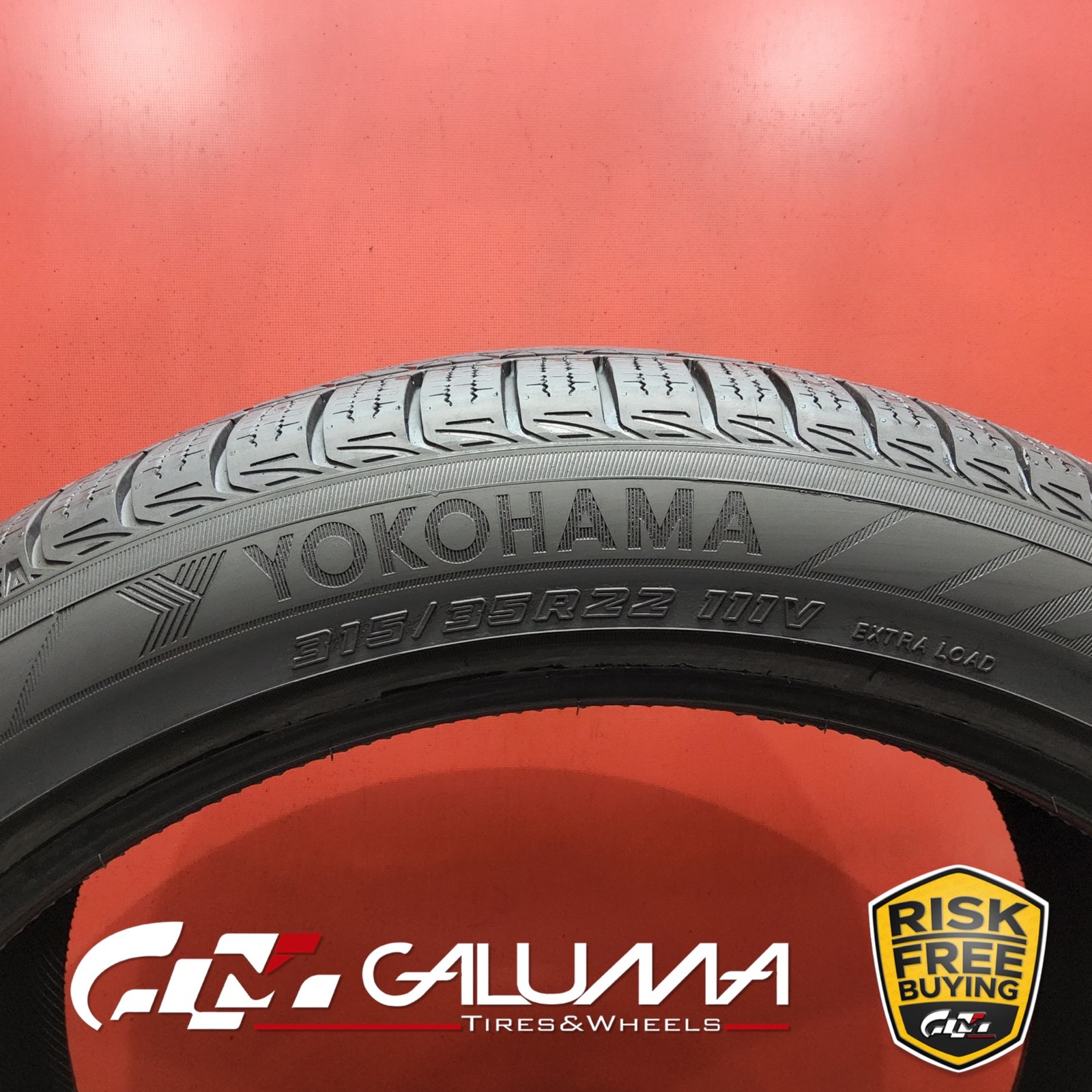 Set of 2 Tires Yokohama Advan V35A 315/35R22 315/35/22 3153522 111V XL #88733