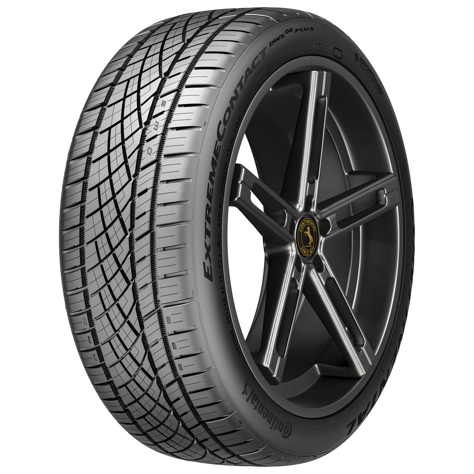 4 New Continental Extremecontact Dws06 Plus – 315/35zr22 Tires 3153522 315 35