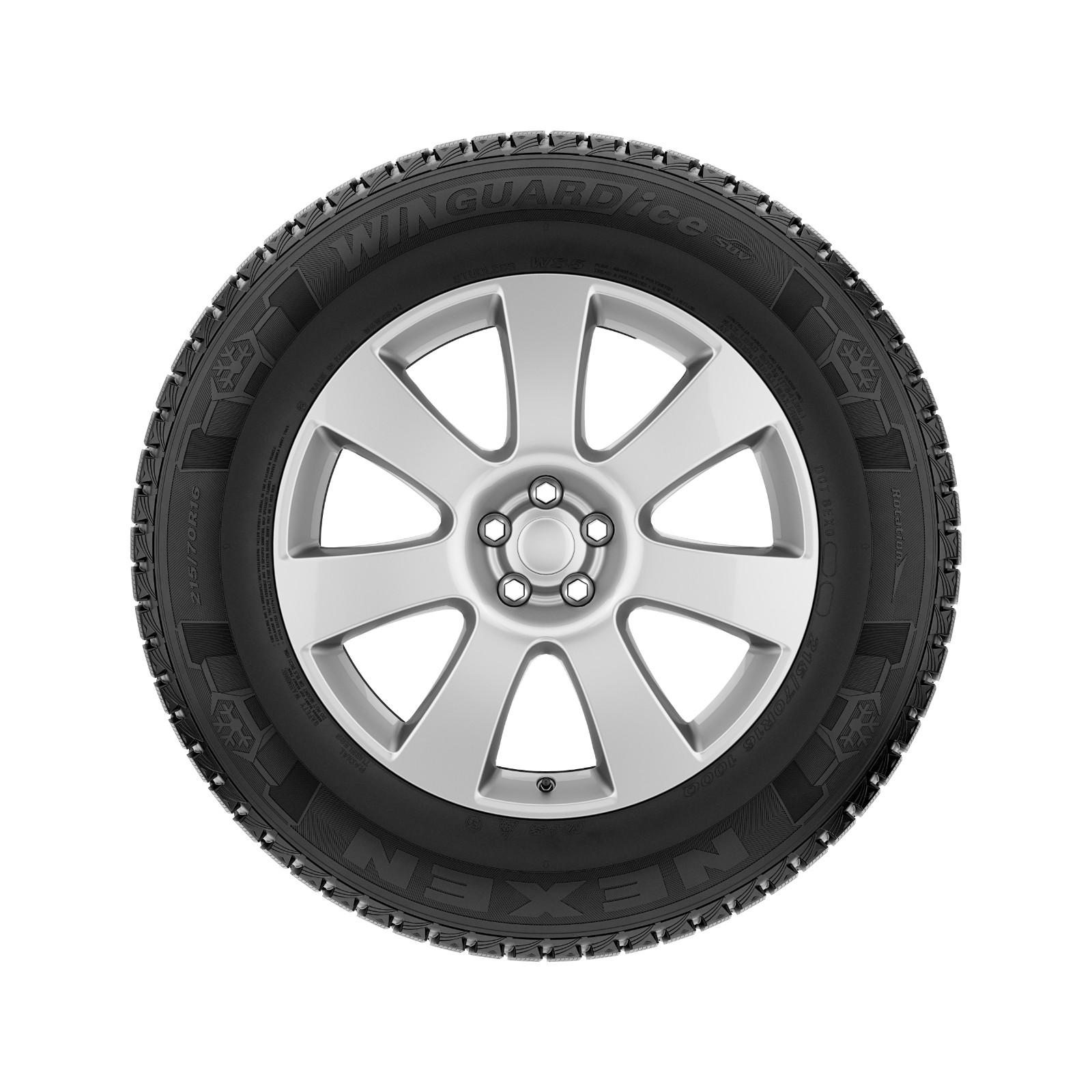 1 NEW 225/65R17 Nexen Winguard Ice SUV 102Q (DOT:2422) Tire 225 65 R17