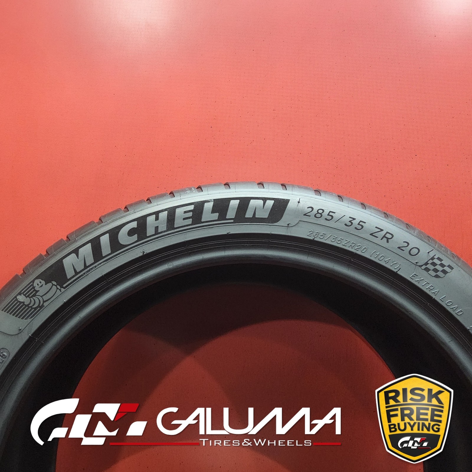1 Tire LikeNEW Michelin Pilot Sport 4S 285/35ZR20 2853520 104Y #93928