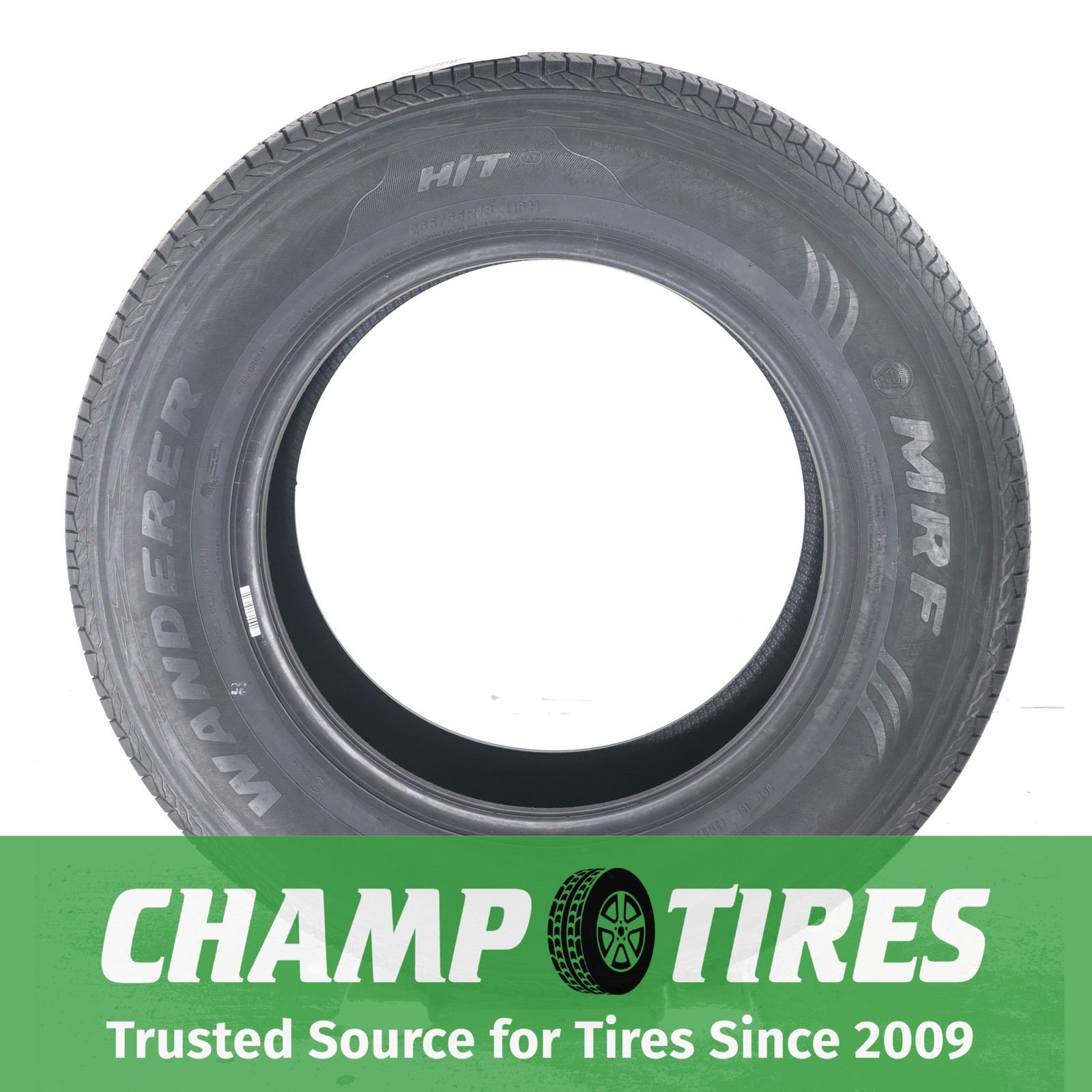 P265/65R18 MRF WANDERER H/T A2 TAKEOFF 116 H Used 11/32nds