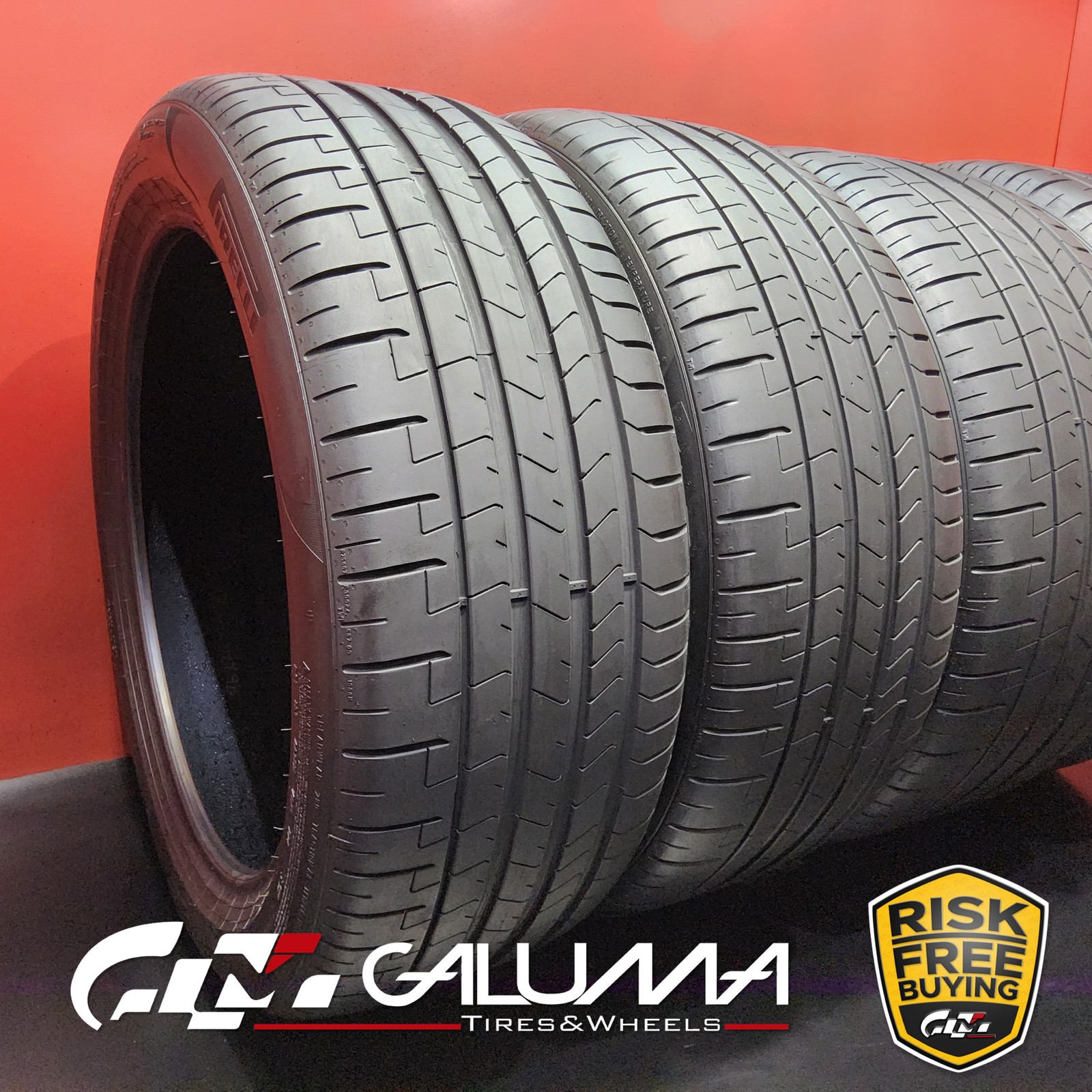 Set of 4 Tires Pirelli P-Zero (PZ4) Sport ★ XL 255/45/20 & 285/40/20 R20 #96226