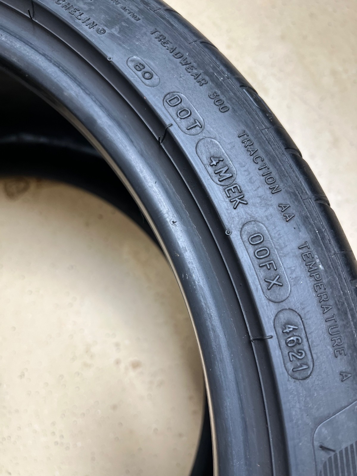 1 – NICE 305/30ZR20 (99Y) Michelin Pilot Sport 4 S ZP (TPC Spec) – 7072