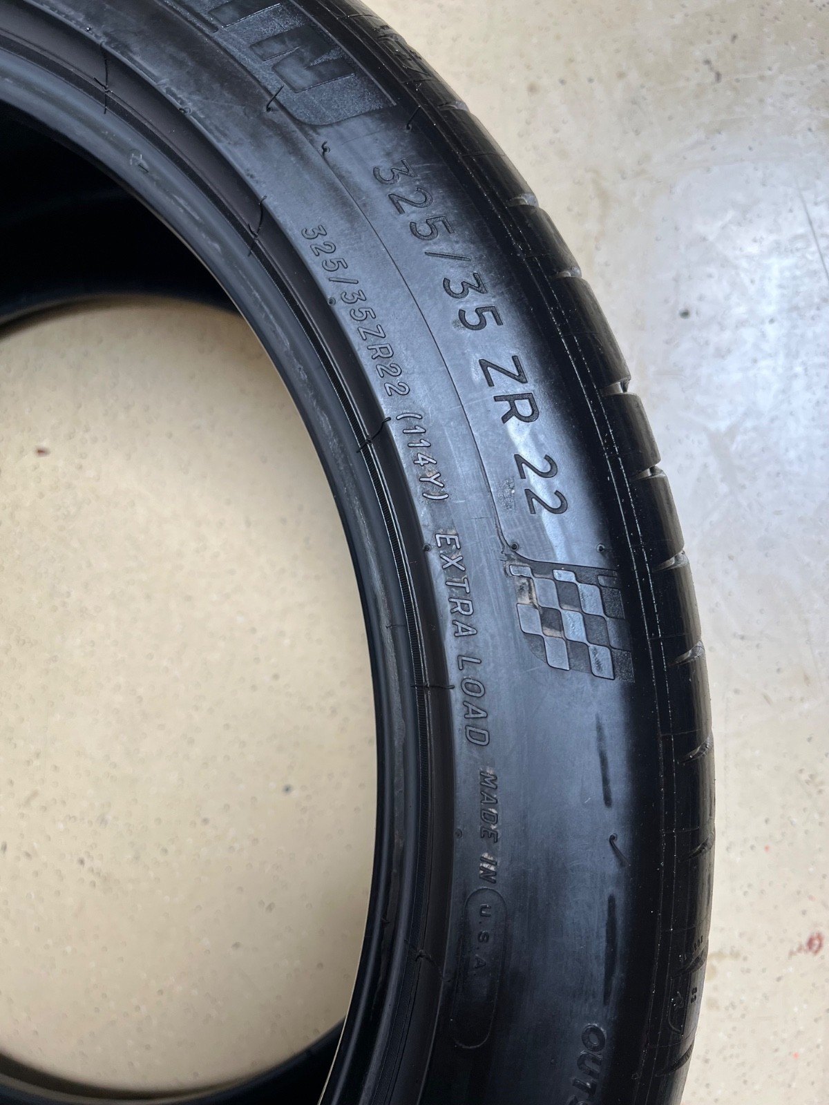 2 – NO REPAIRS 325/35ZR22 XL (114Y) Michelin Pilot Sport 4 S (MO1) Mercedes 5025
