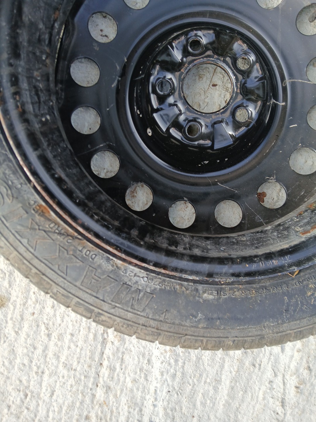 2010-2017 CHEVROLET EQUINOX TERRAIN MAXXIS SPARE DONUT TIRE 17X4.5T OEM 145/70