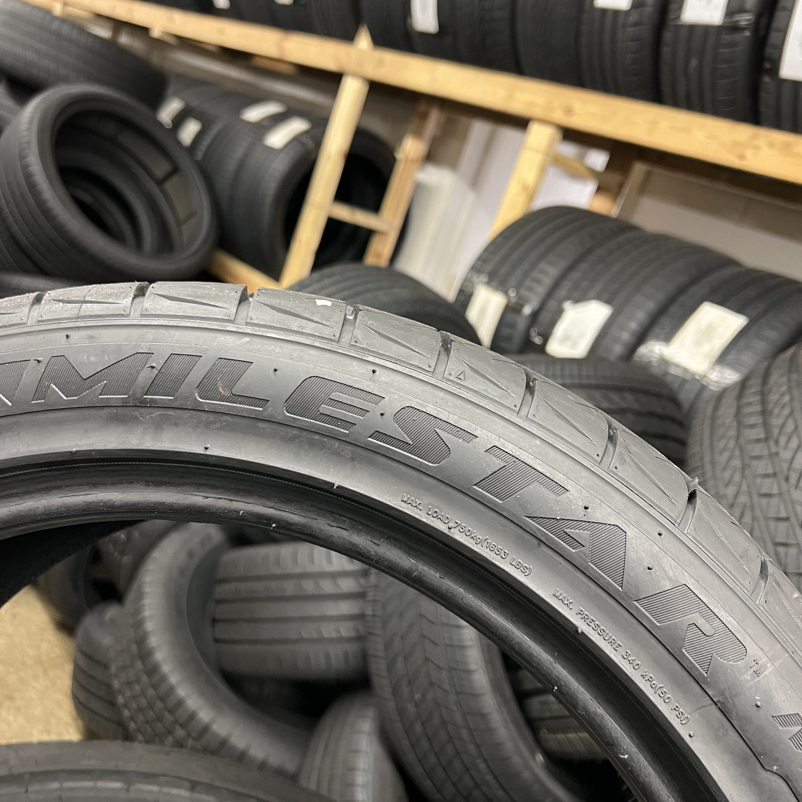 1 Tire New Milestar Miletech Interceptor As810 235/45ZR18 98Y DOT.2524 10/32 New