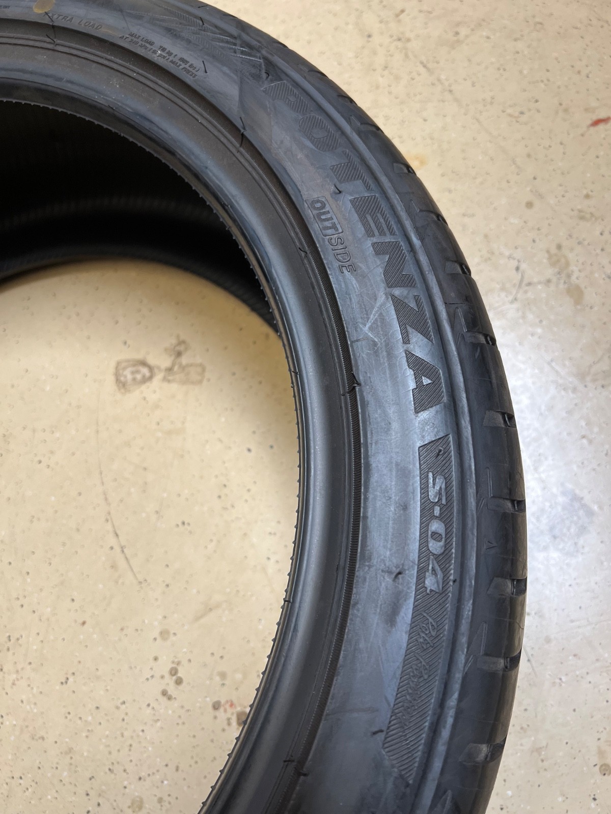 2 – NEW 225/45R19 XL (96Y) Bridgestone Potenza S-04 Pole Position – 9051