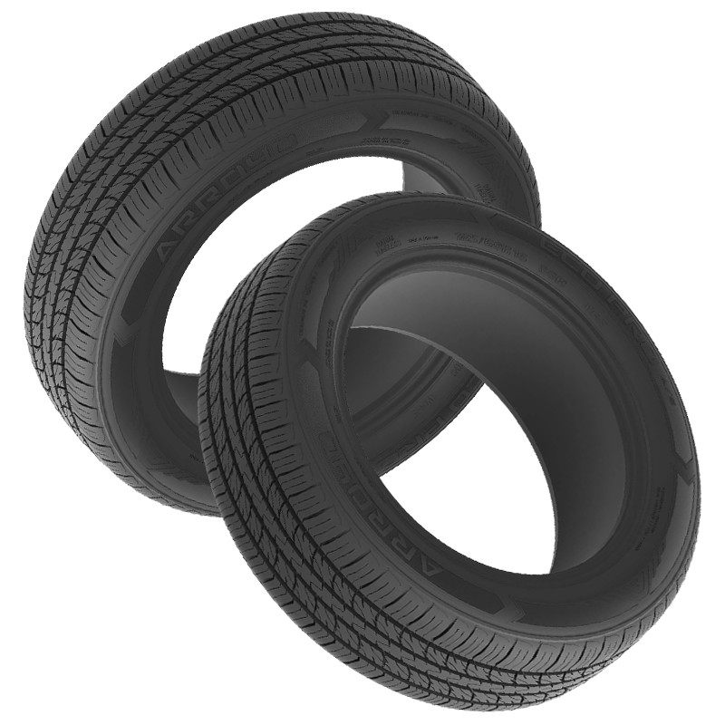 4 Arroyo Eco Pro A/S 195/65R15 91H Tires, Passenger, All Season, New, 55K MILE