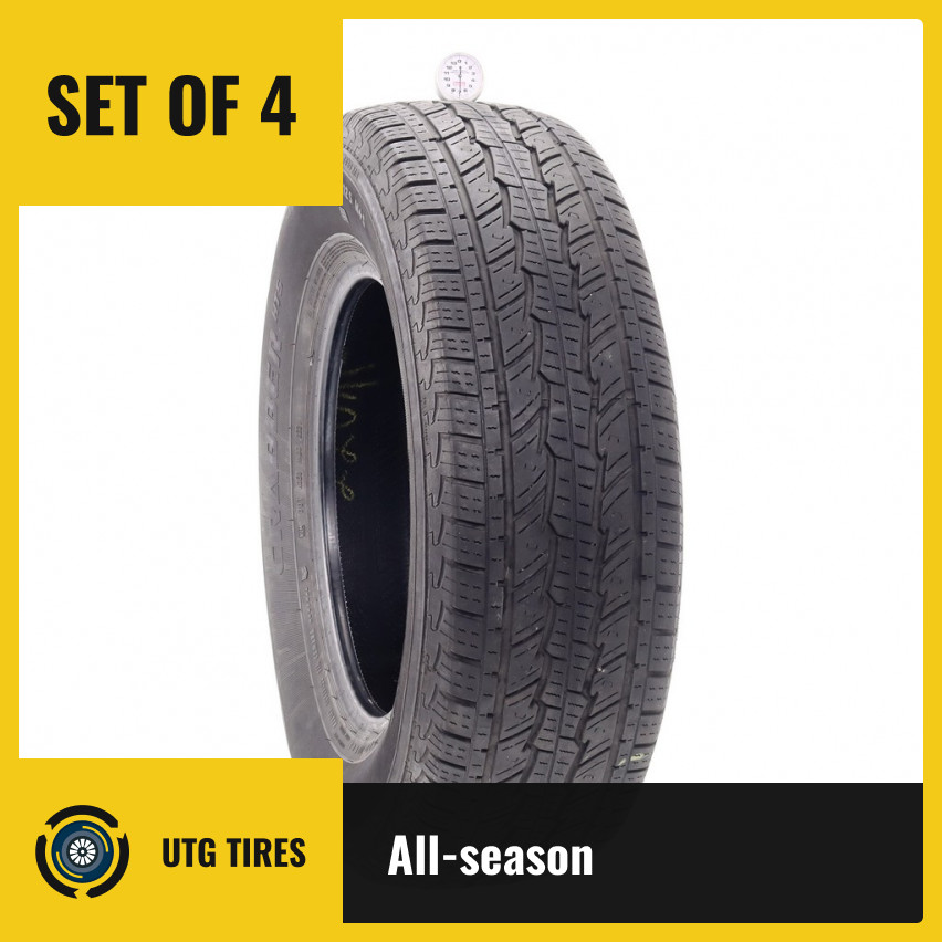 Set of (4) Used 255/70R17 General Grabber HTS 112S – 7-8.5/32