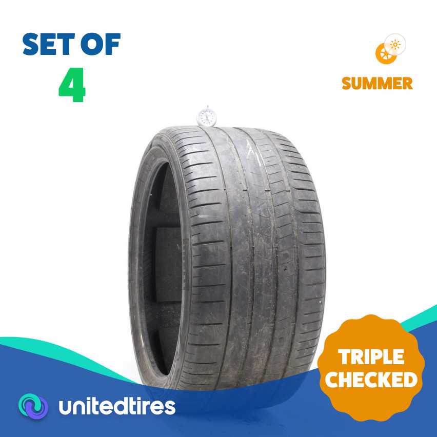Set of (4) Used 315/30ZR21 Pirelli P Zero PZ4 N1 PNCS 105Y – 6-6.5/32