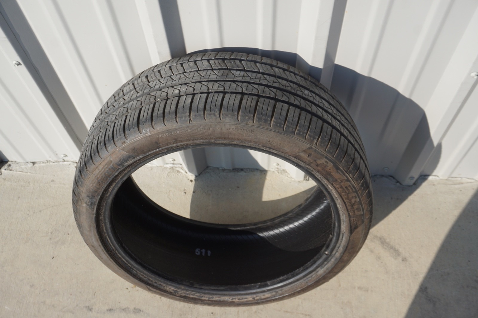 Pirelli Pzero All Season Plus 225/40R18 Tire (QTY 1) 9/32″ – USED