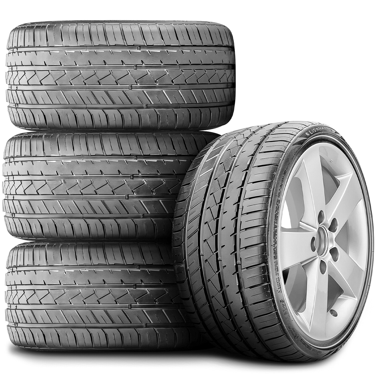 4 Tires 265/40R22 ZR Lionhart LH-FIVE AS A/S High Performance 106W XL