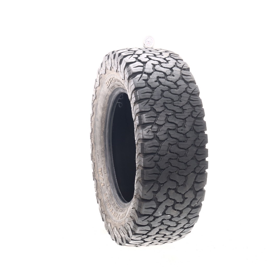 Set of (4) Used LT 285/65R18 BFGoodrich All-Terrain T/A KO2 125/122R – 9.5-11/32