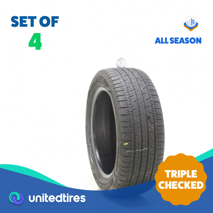Set of (4) Used 205/55R16 Goodyear Assurance MaxLife 91H – 6.5-8/32