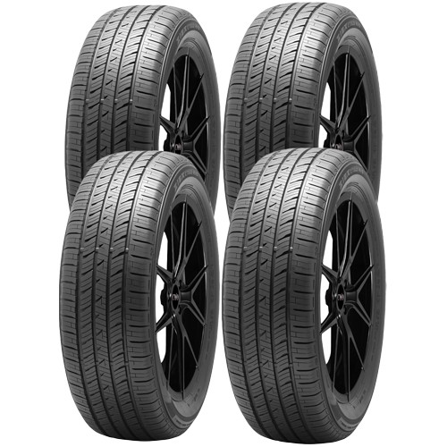 (QTY 4) 275/45R21 Falken Ziex CT60A A/S 110W XL Black Wall Tires
