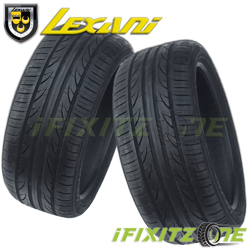 2 Lexani LXUHP-207 285/35ZR18 101W Tires, UHP Performance, All Season, 40K MILE