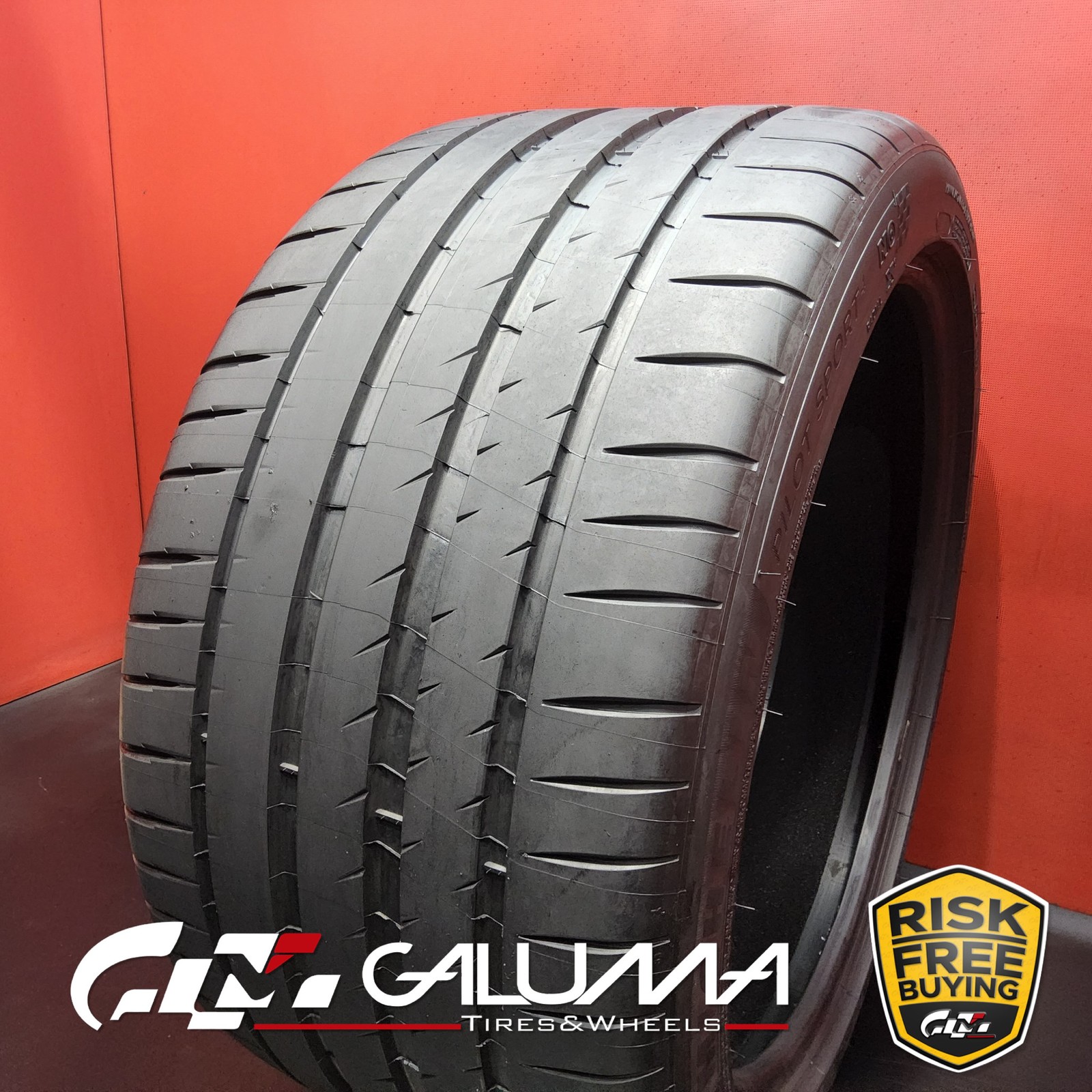1 (One) Tire LikeNEW Michelin Pilot Sport 4 315/35ZR20 315/35/20 3153520 #92898