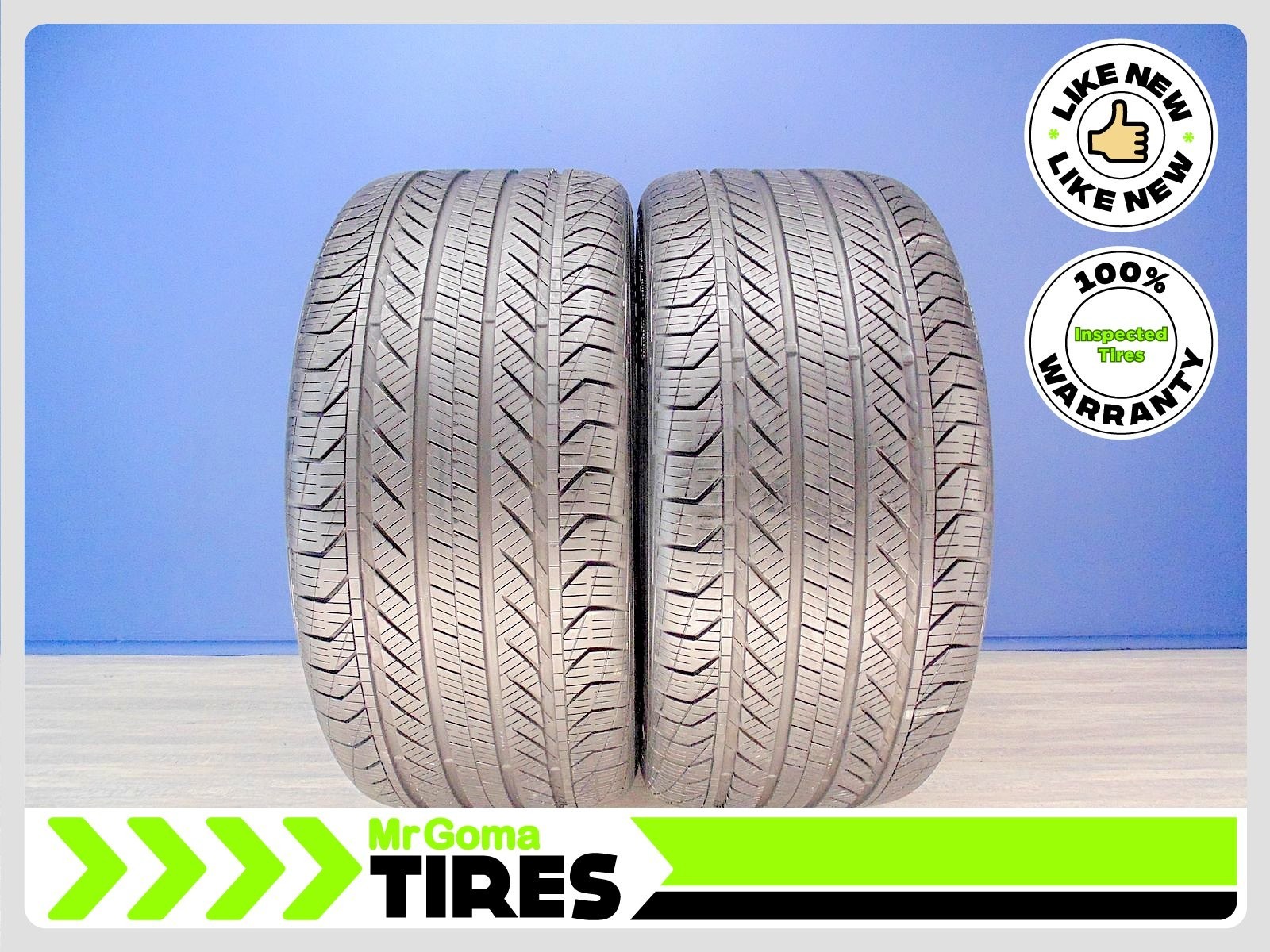 2 CONTINENTAL PROCONTACT GX RFT MOE XL 275/40R19 USED TIRES 8.6/32TREAD RUN FLAT