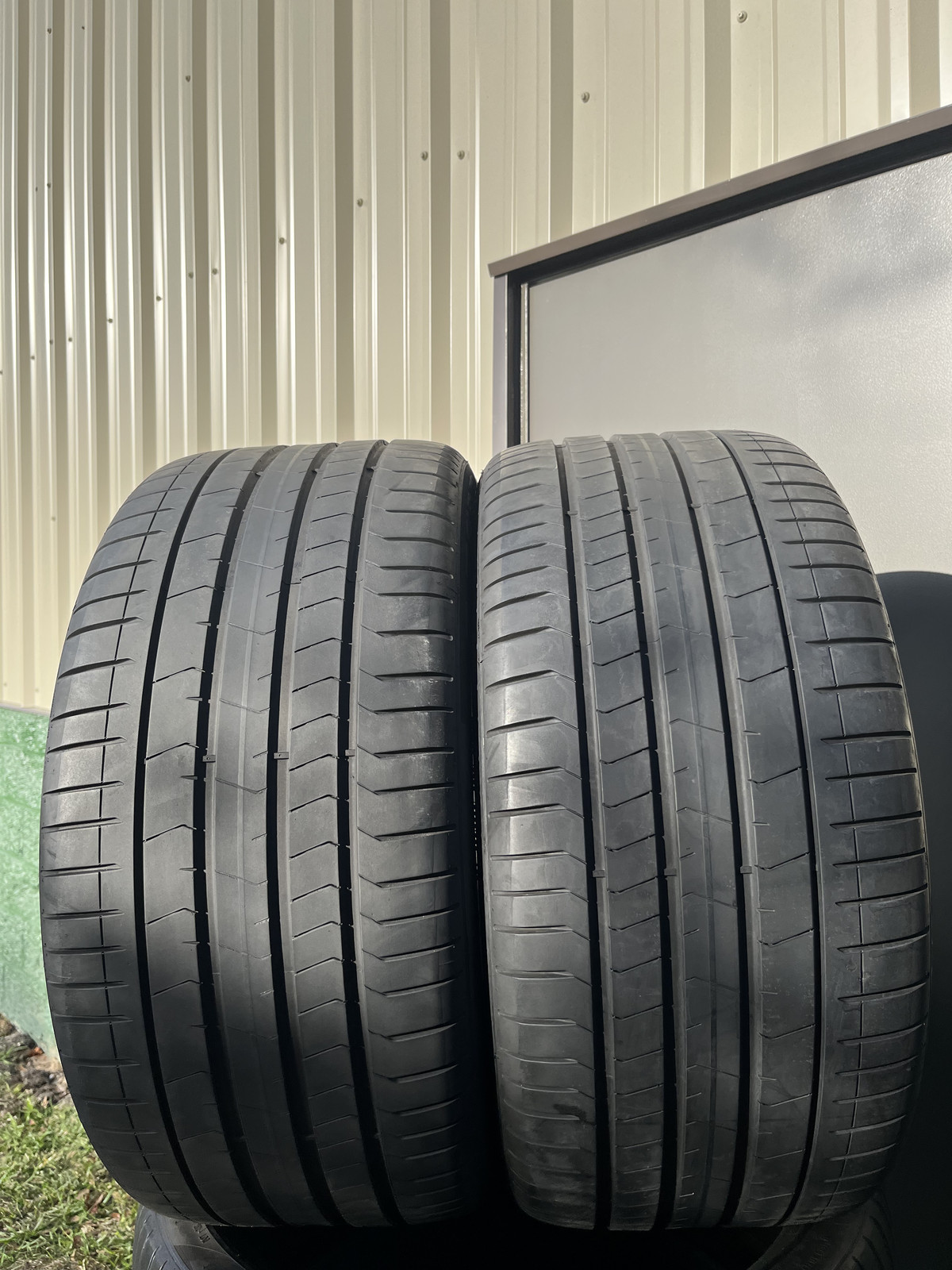 Set Of 2 Tires Pirelli P Zero PZ4 Run Flat ★ BMW 315/35R21 111Y DOT.1625 7.5/32