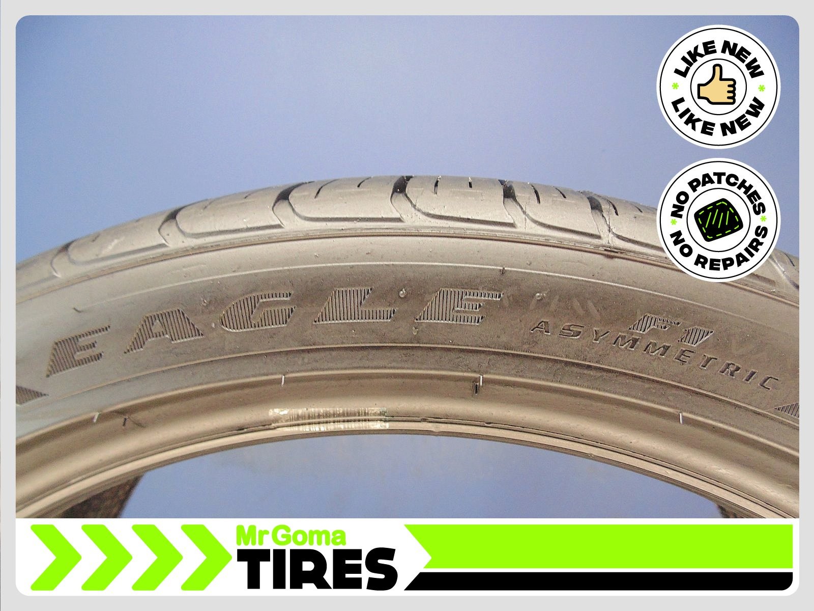1 GOODYEAR EAGLE F1 ASYMMETRIC A/S XL 265/35R20 USED TIRE 9/32 TREAD 2653520