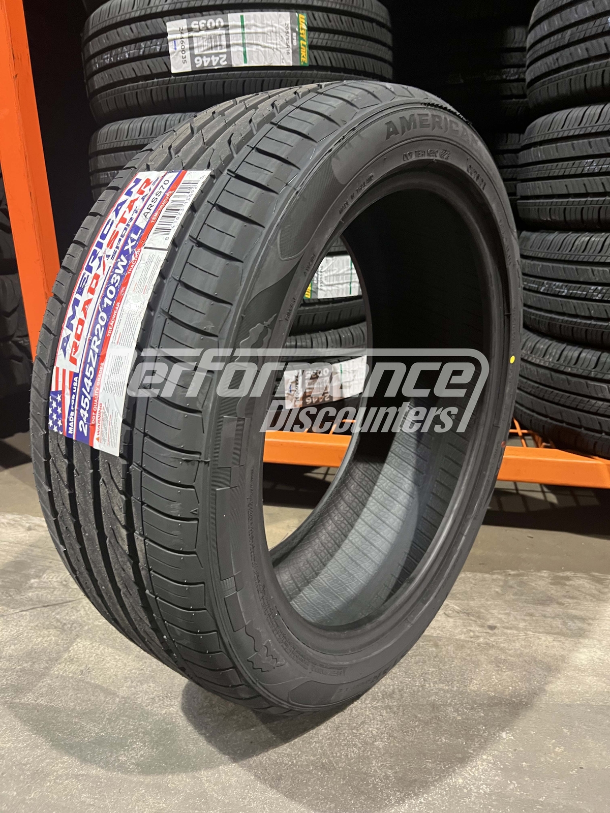 4 New American Roadstar Sport AS Tires 245/45R20 103W SL BSW 245 45 20 2454520