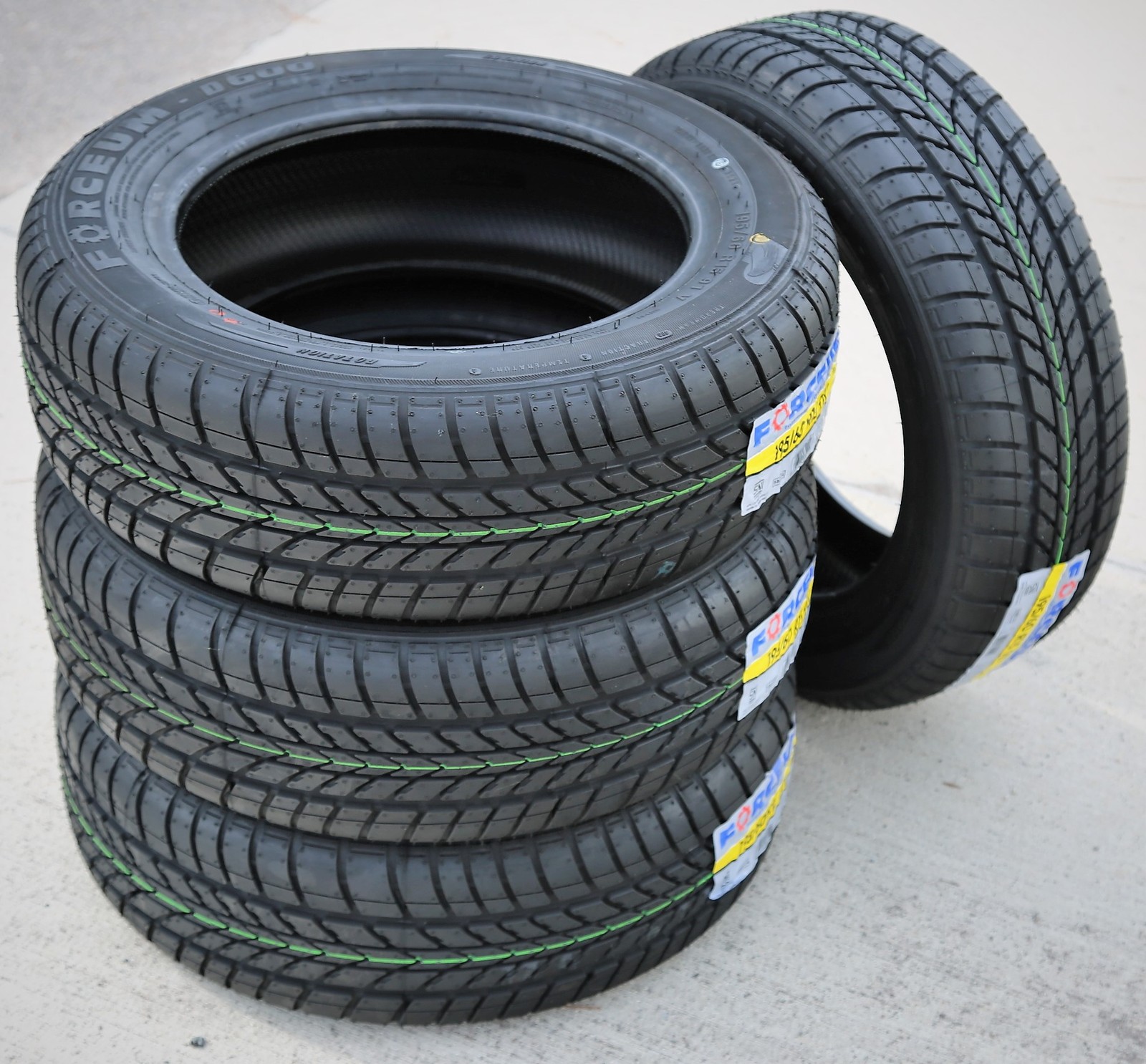 4 New Forceum D600 195/60R15 91V All Season Tire