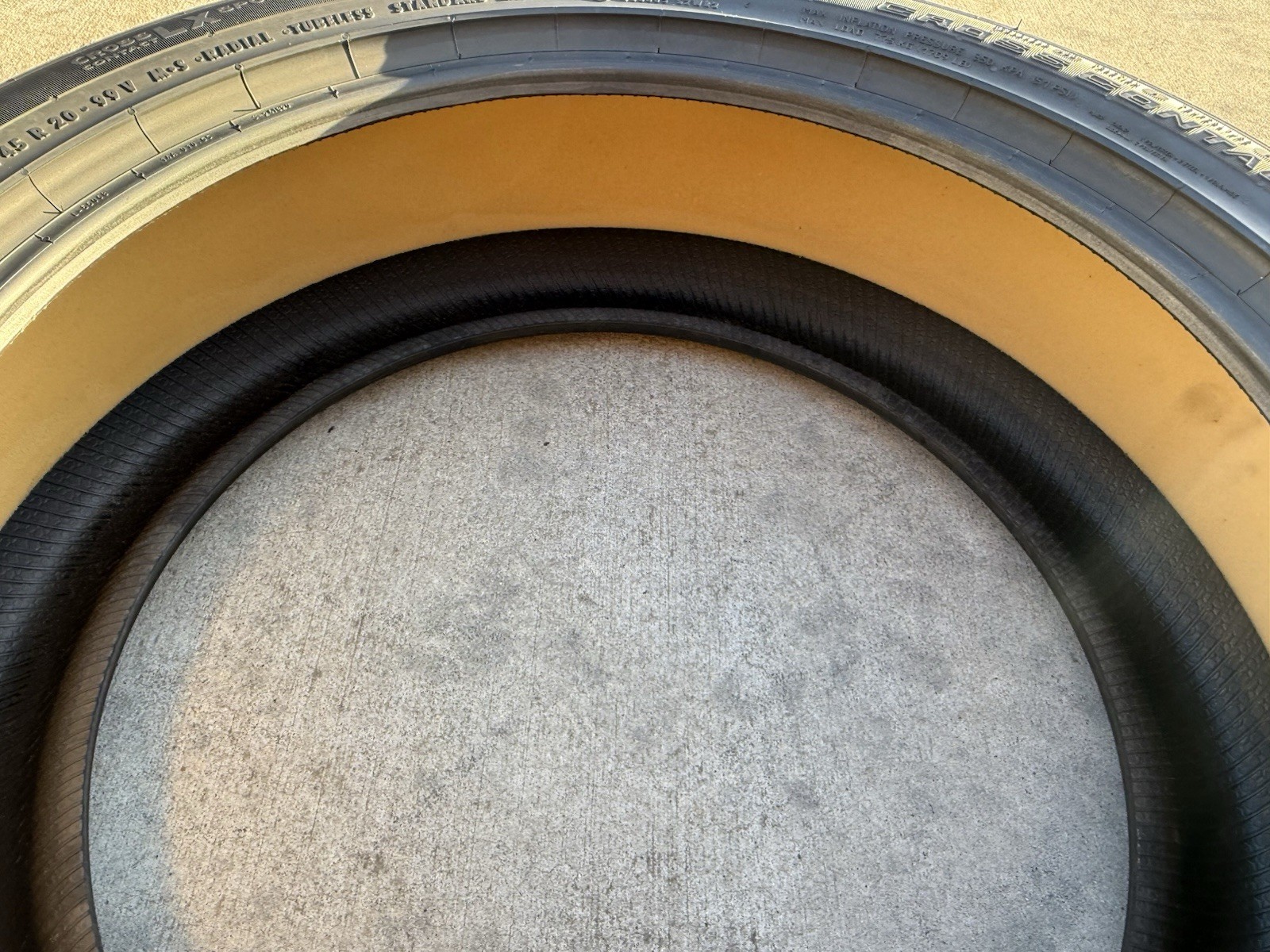 TWO BRAND NEW 245/45R20 Continental CrossContact LX Sport ContiSilent Foam Tires