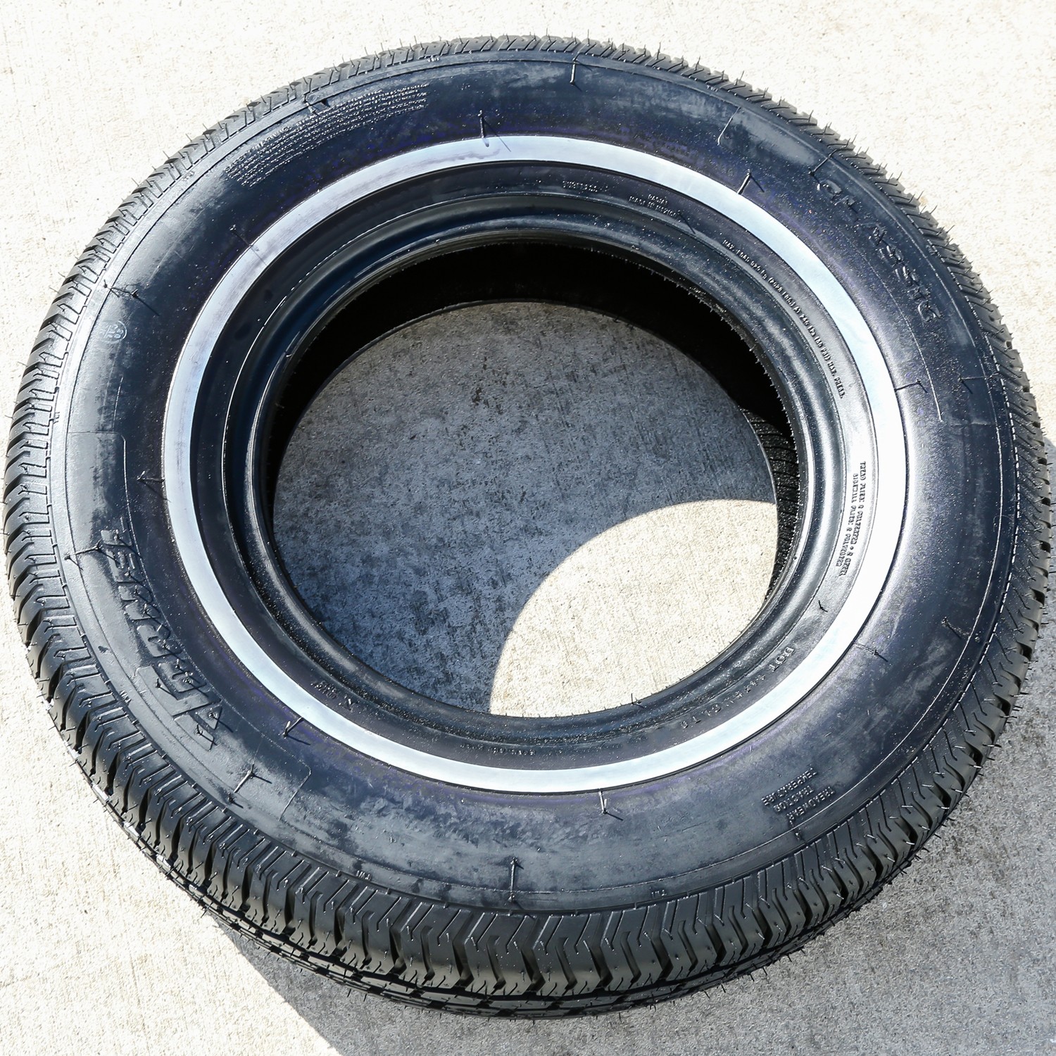 2 Tires Tornel Classic 195/75R14 92S White Wall A/S All Season
