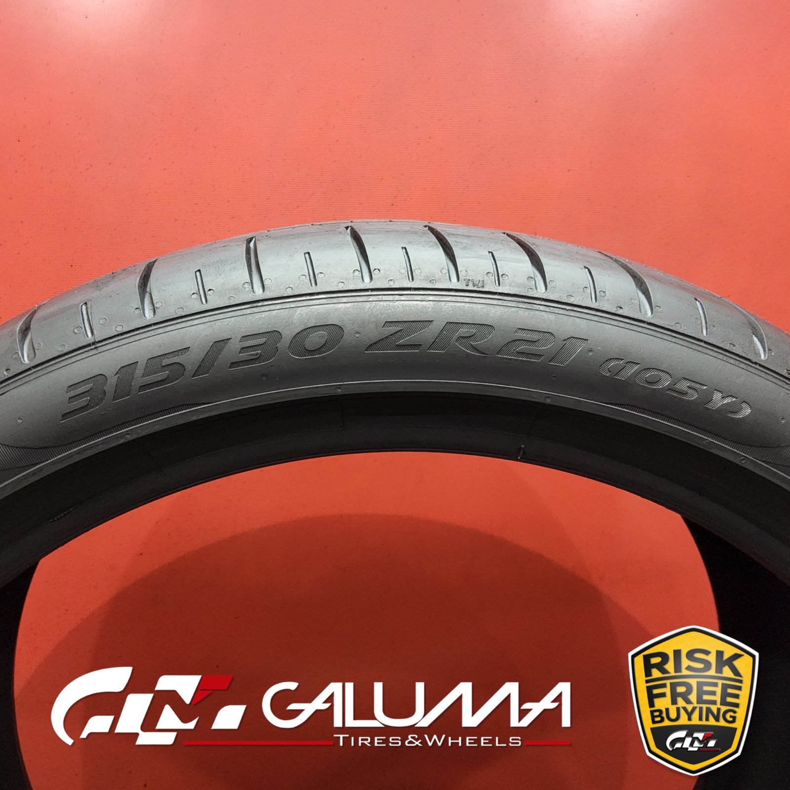 Set of 2 Tires Pirelli P Zero PZ4 XL 315/30ZR21 315/30/21 3153021 Porsche #89601