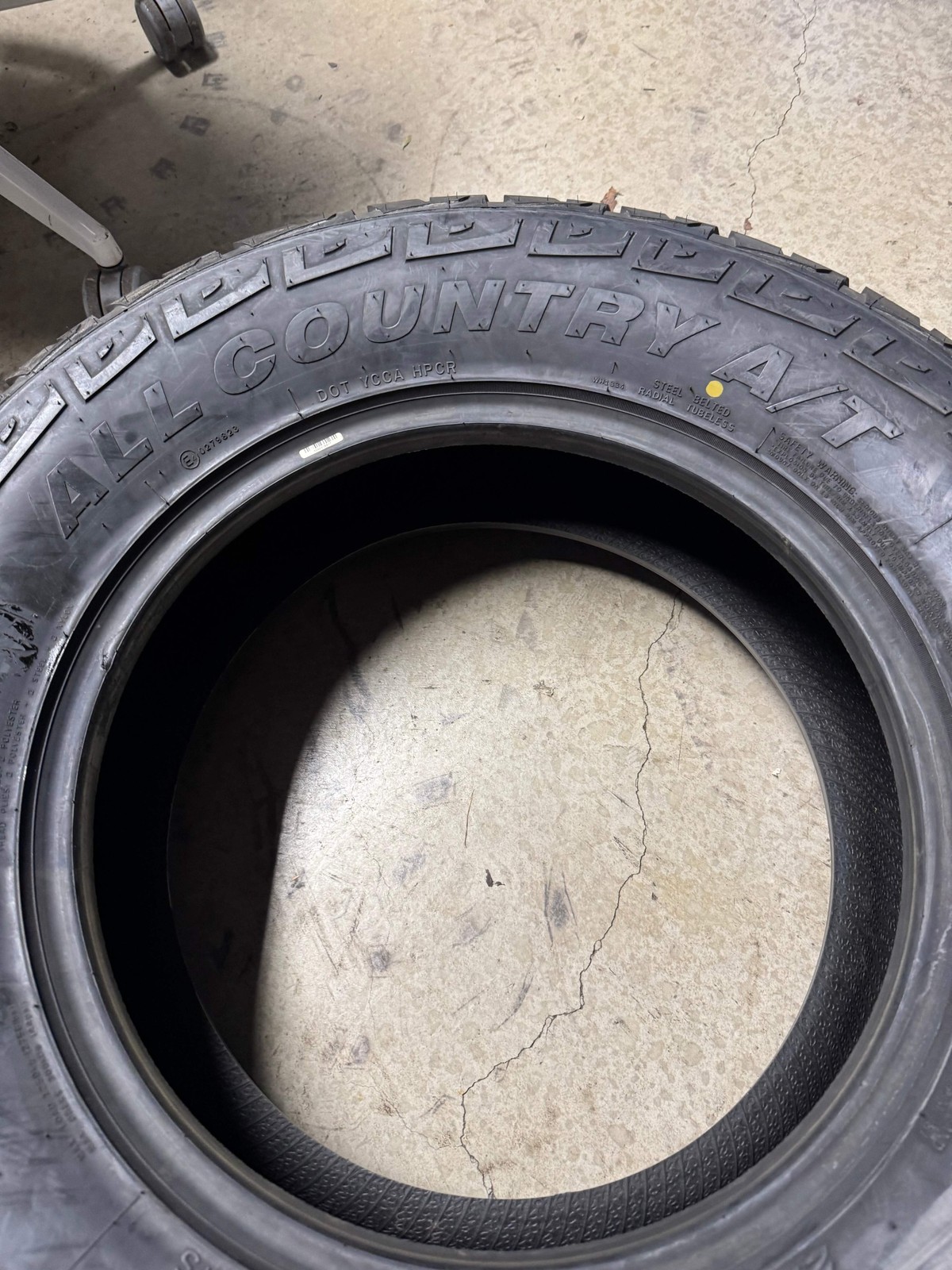 NOS IRONMAN ALL COUNTRY A/T BSW P 275 65 18 116T ALL TERRAIN TIRE 91204