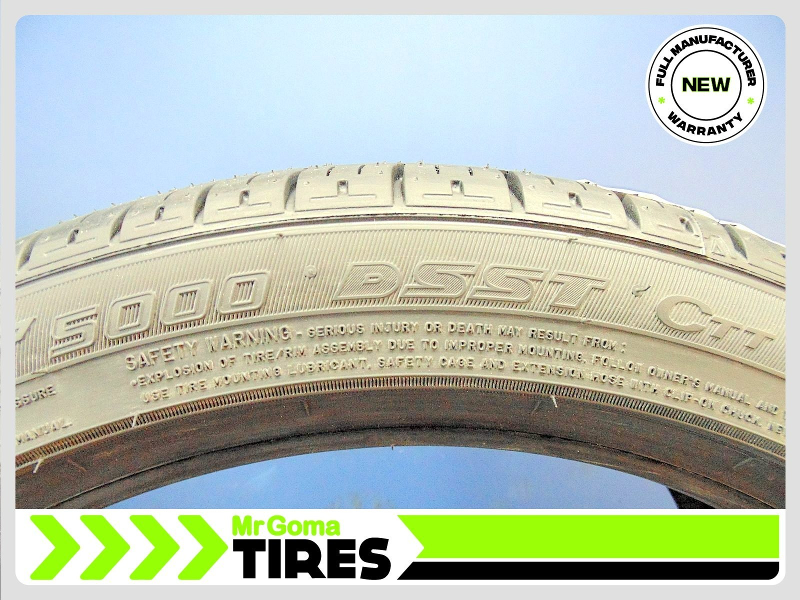 2x New Dunlop SP Sport 5000 DSST CTT RFT 245/40R19 Run Flat Tires